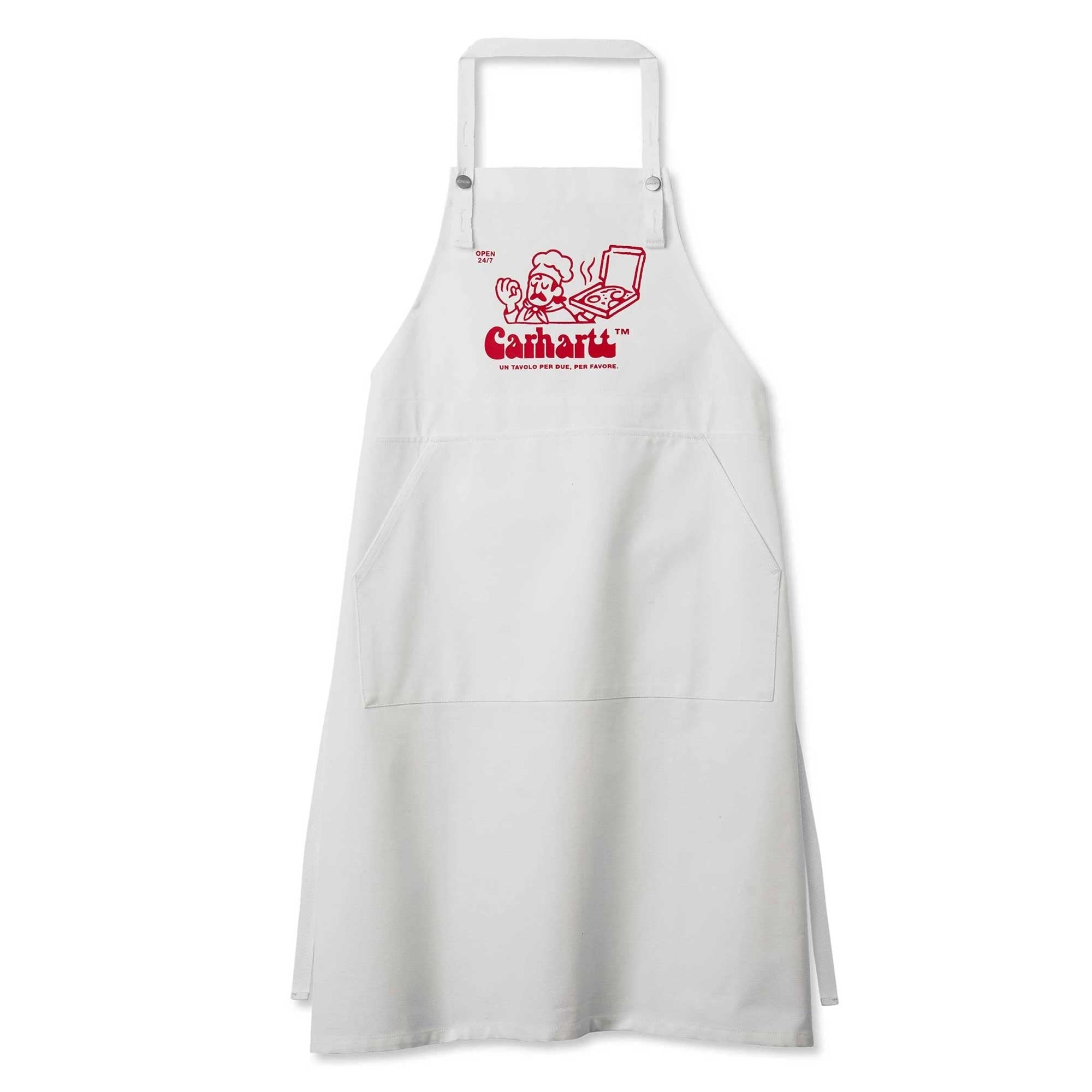 Carhartt WIP Bene Bib Apron - Off White