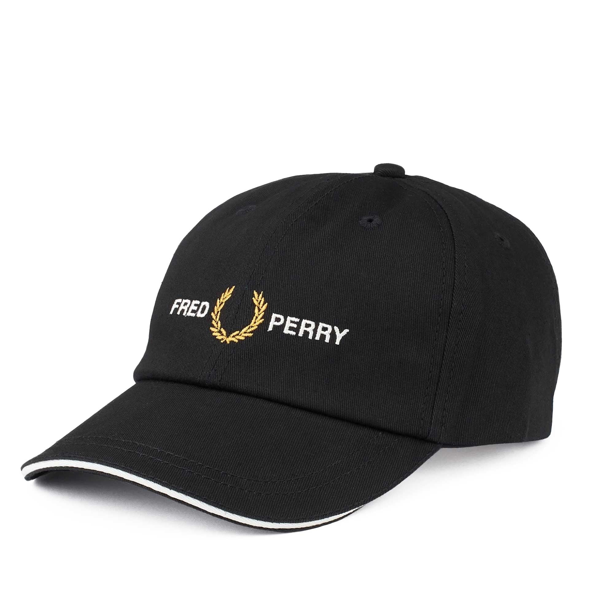 Fred Perry Graph Cap - Black