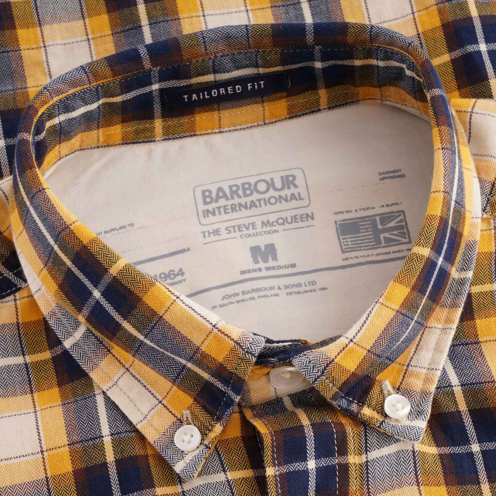Barbour Steve McQueen™ Steve Mqueen Delaney - Inky Blue Check