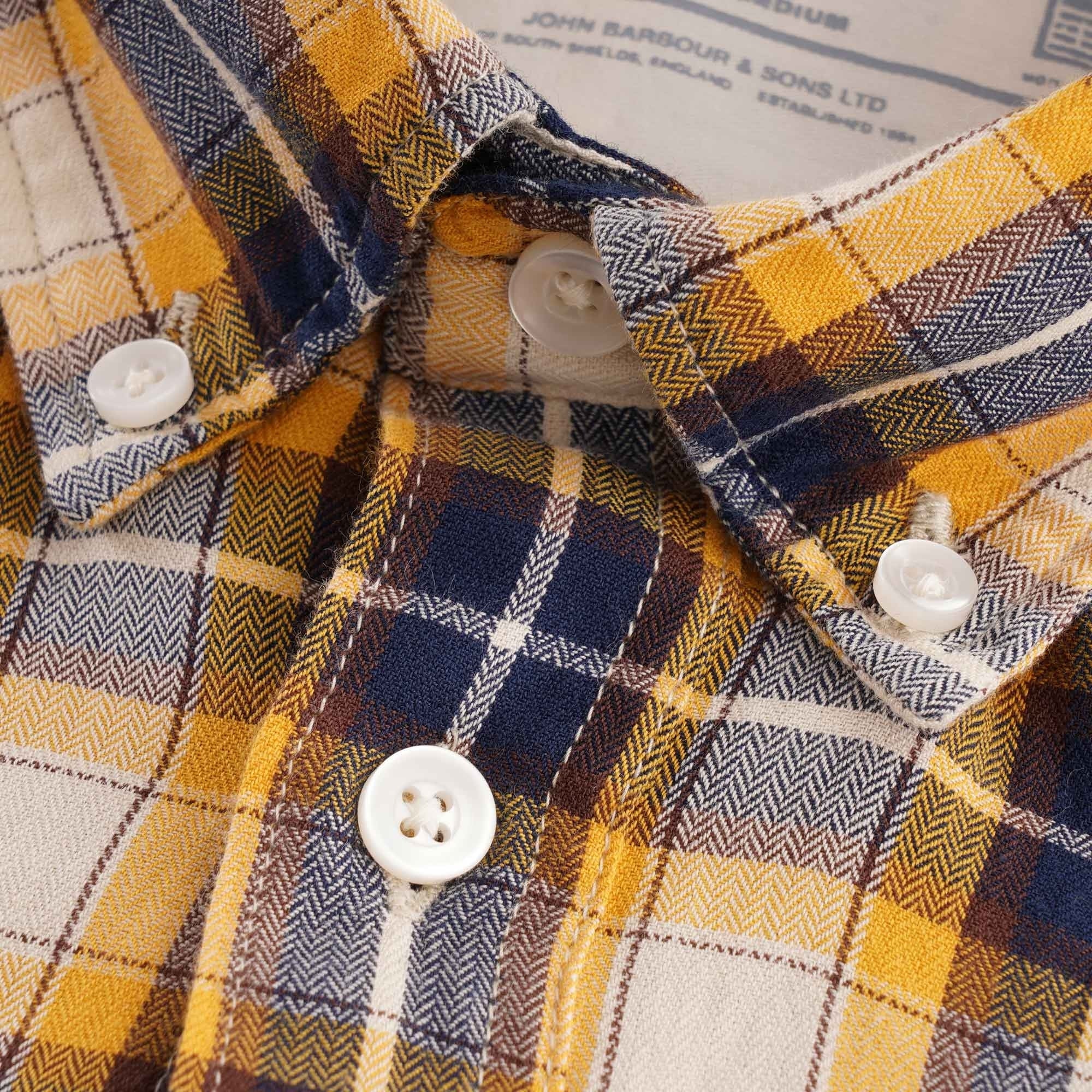 Barbour Steve McQueen™ Steve Mqueen Delaney - Inky Blue Check