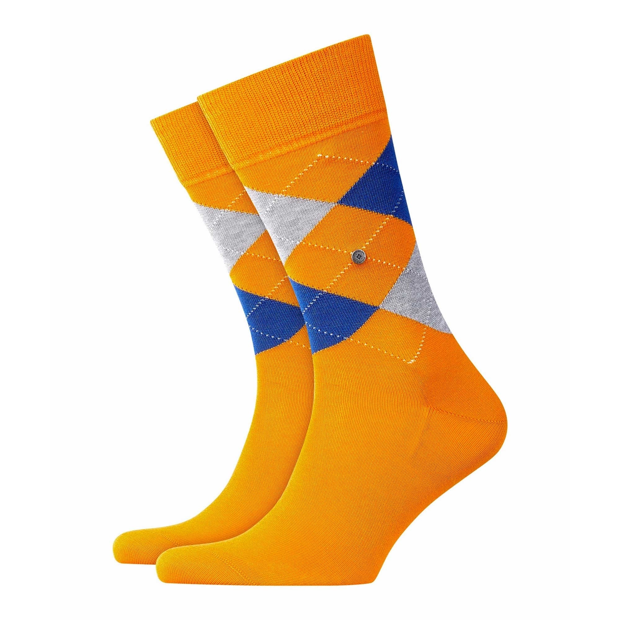 Burlington Socks Manchester - Sunflower/Blue