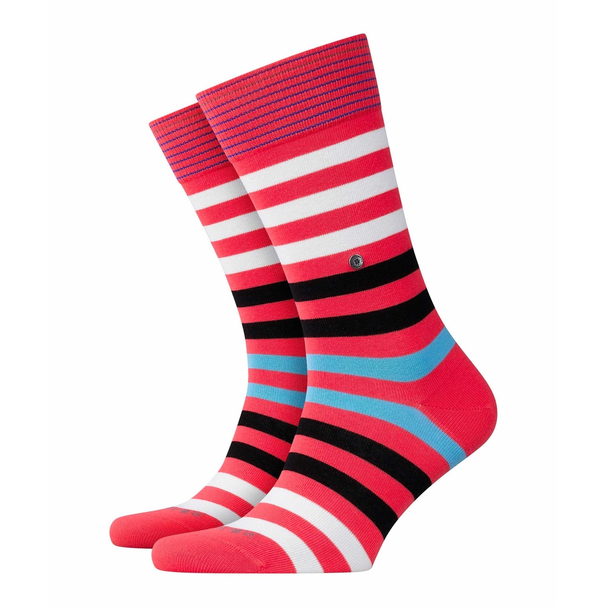 Burlington Socks Blackpool Socks - Pink Stripe