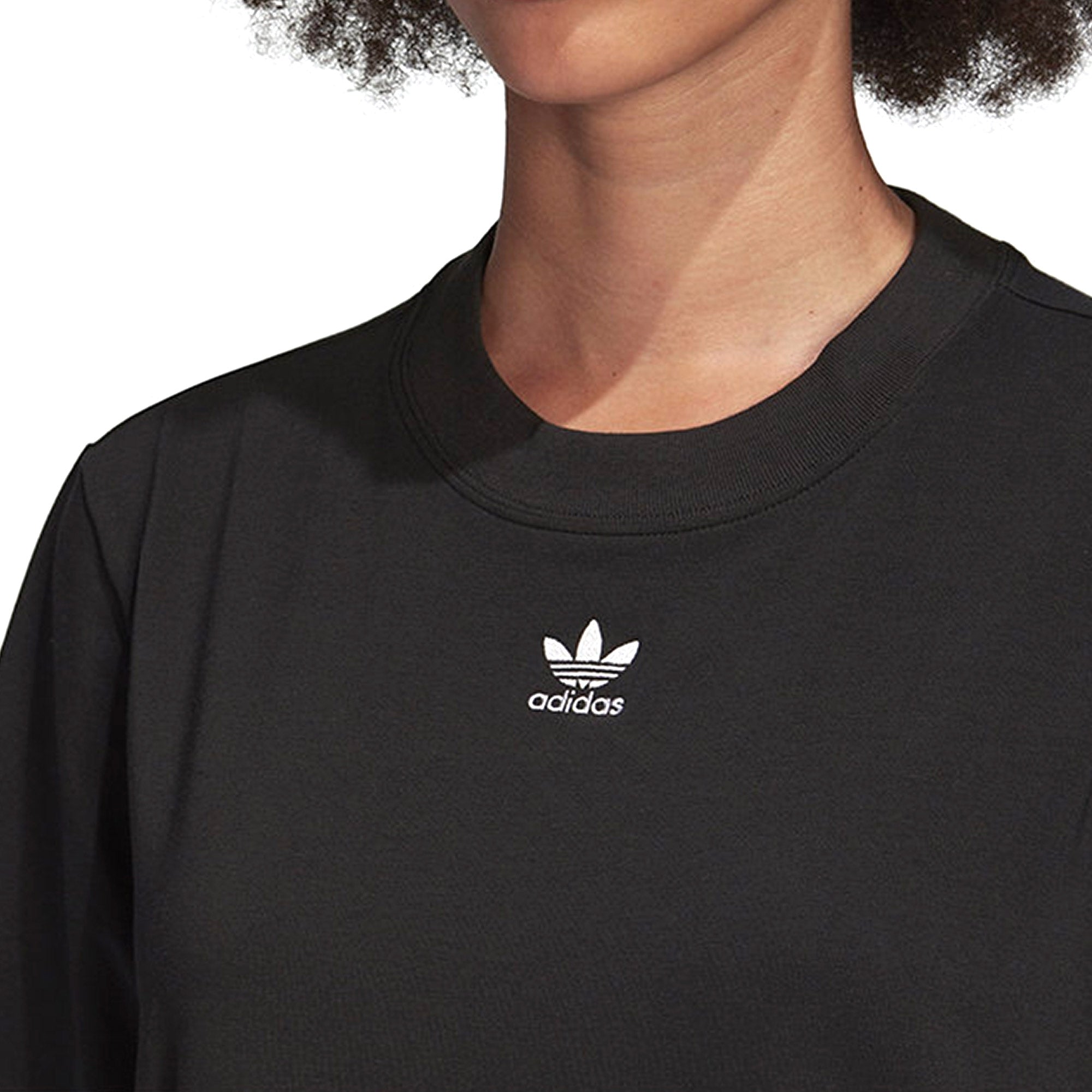 Adidas Originals Womens Trefoil Dress - Black