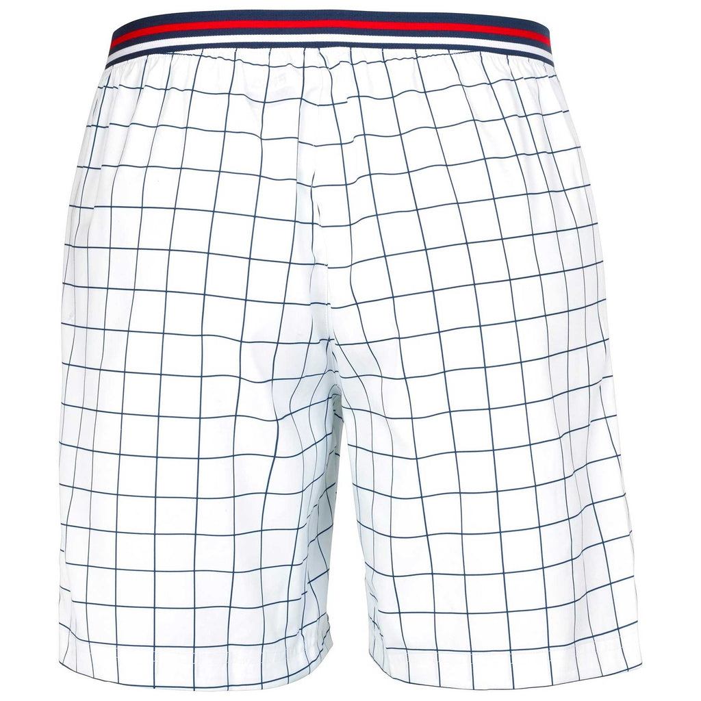 Fila Vintage Windowpane Patterned Shorts