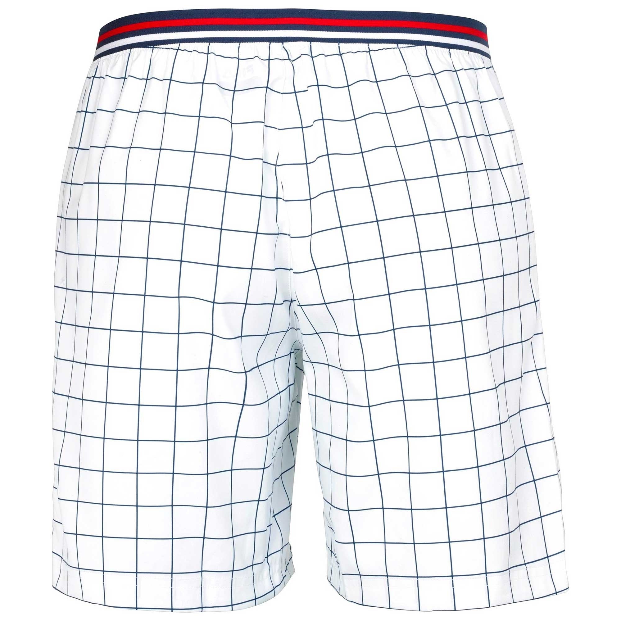 Fila Vintage Windowpane Patterned Shorts