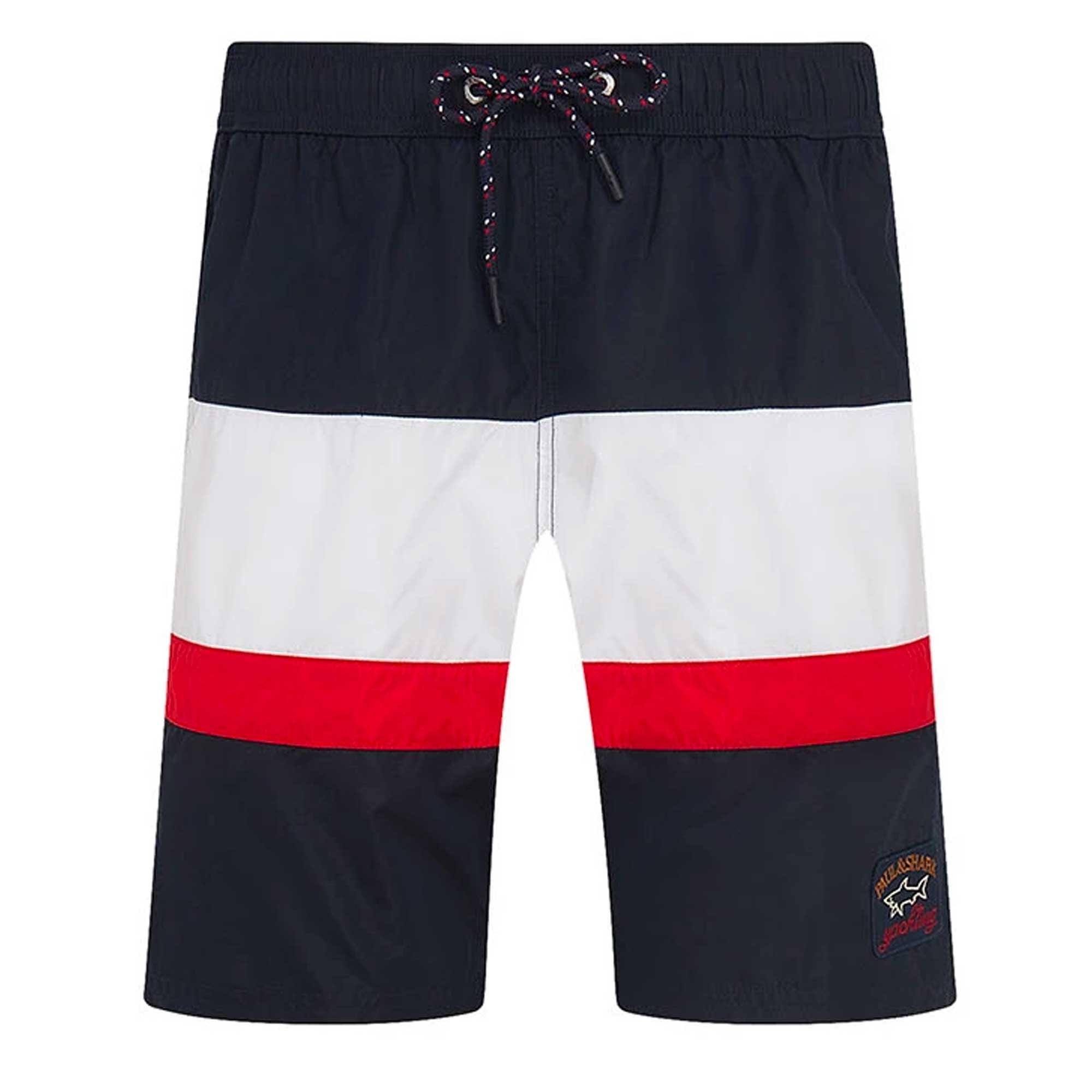 Paul and Shark Swim Shorts - Blue/White