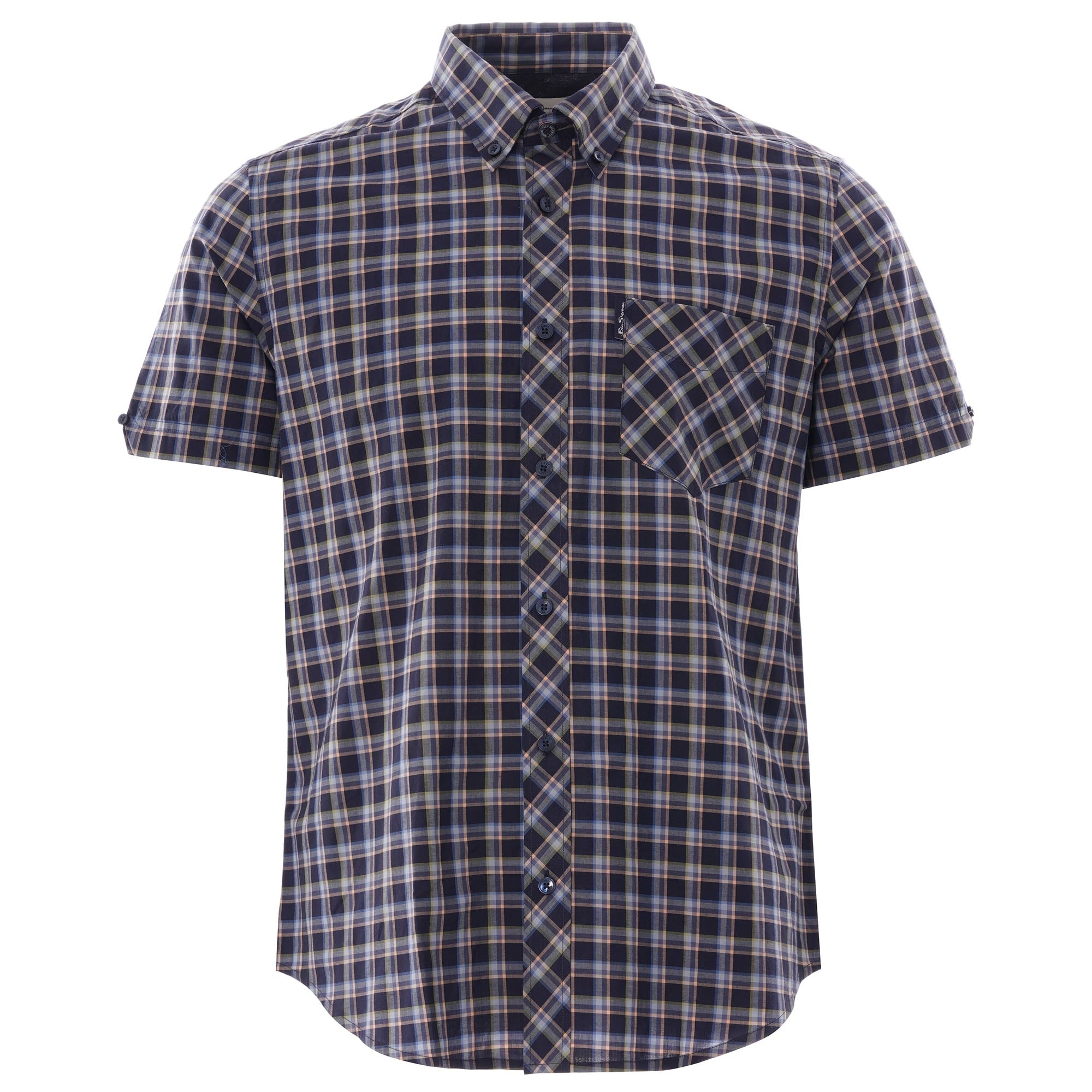 Ben Sherman Check Shirt - Dark Navy
