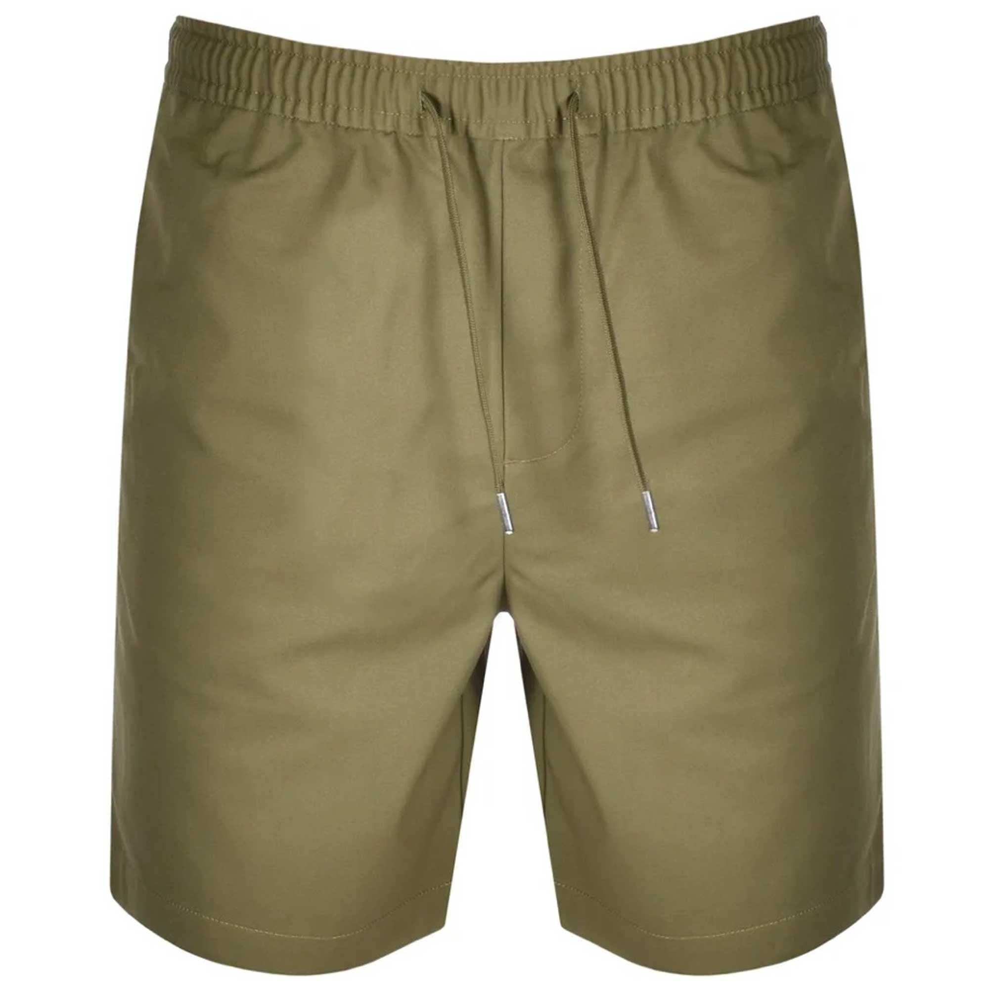 Fred Perry Twill Shorts - Military Green