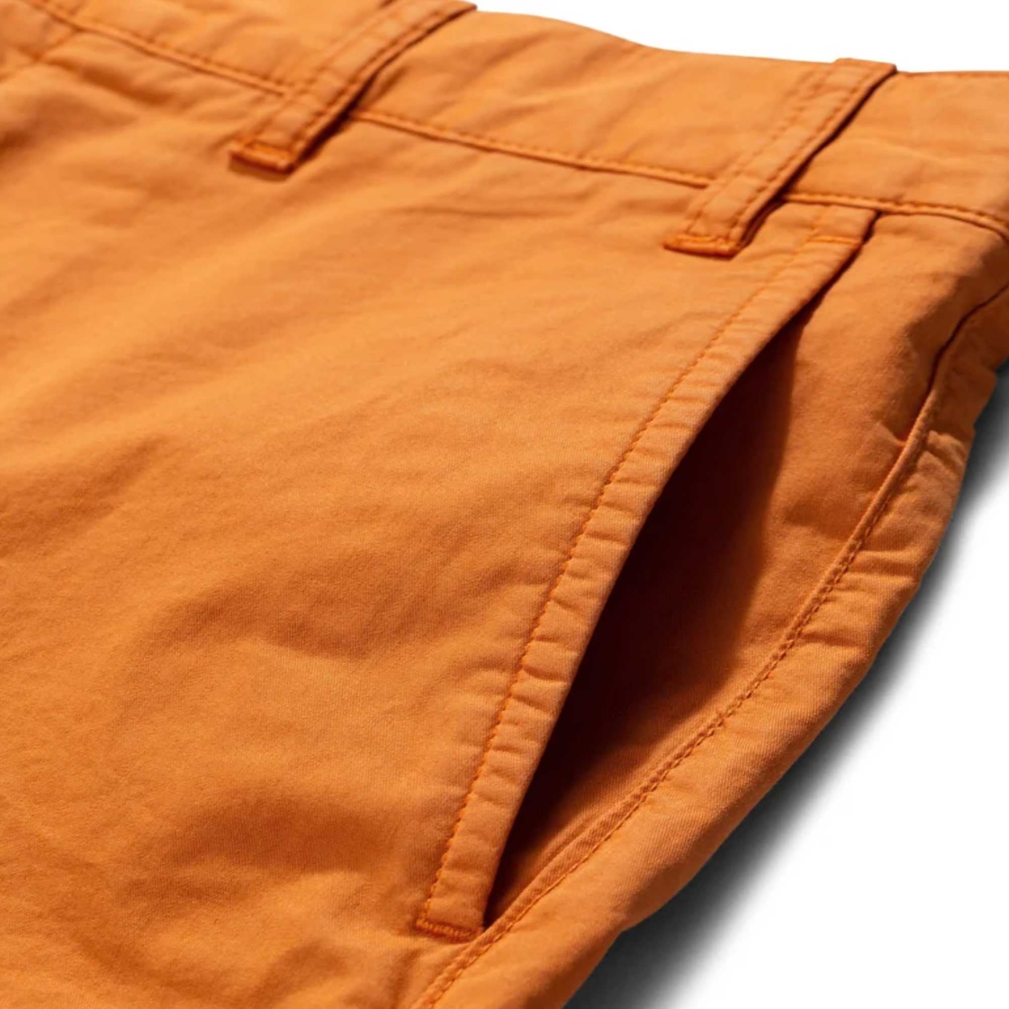 Norse Projects Aros Twill Short - Orange