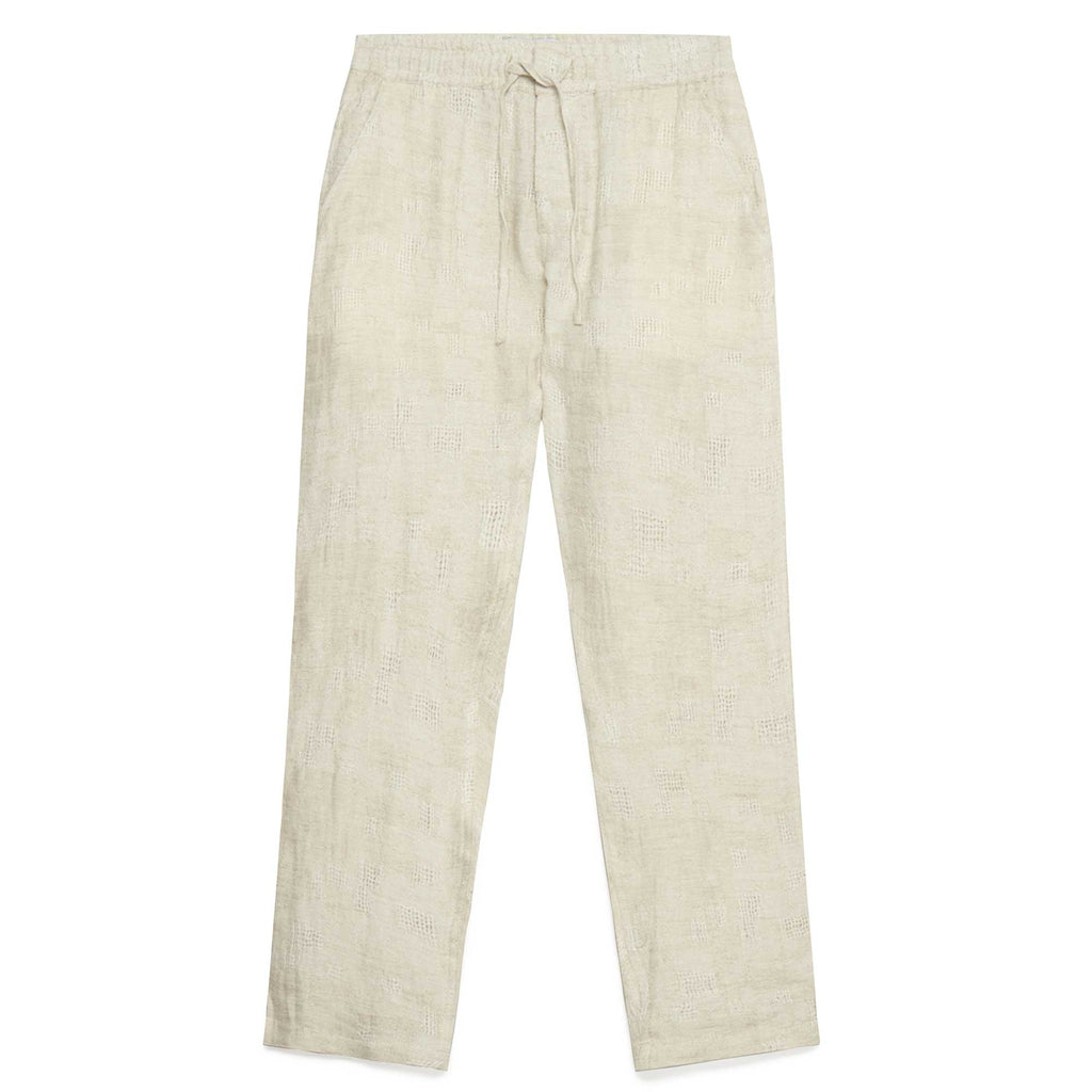 Wax London Kurt Trousers Patchwork - White
