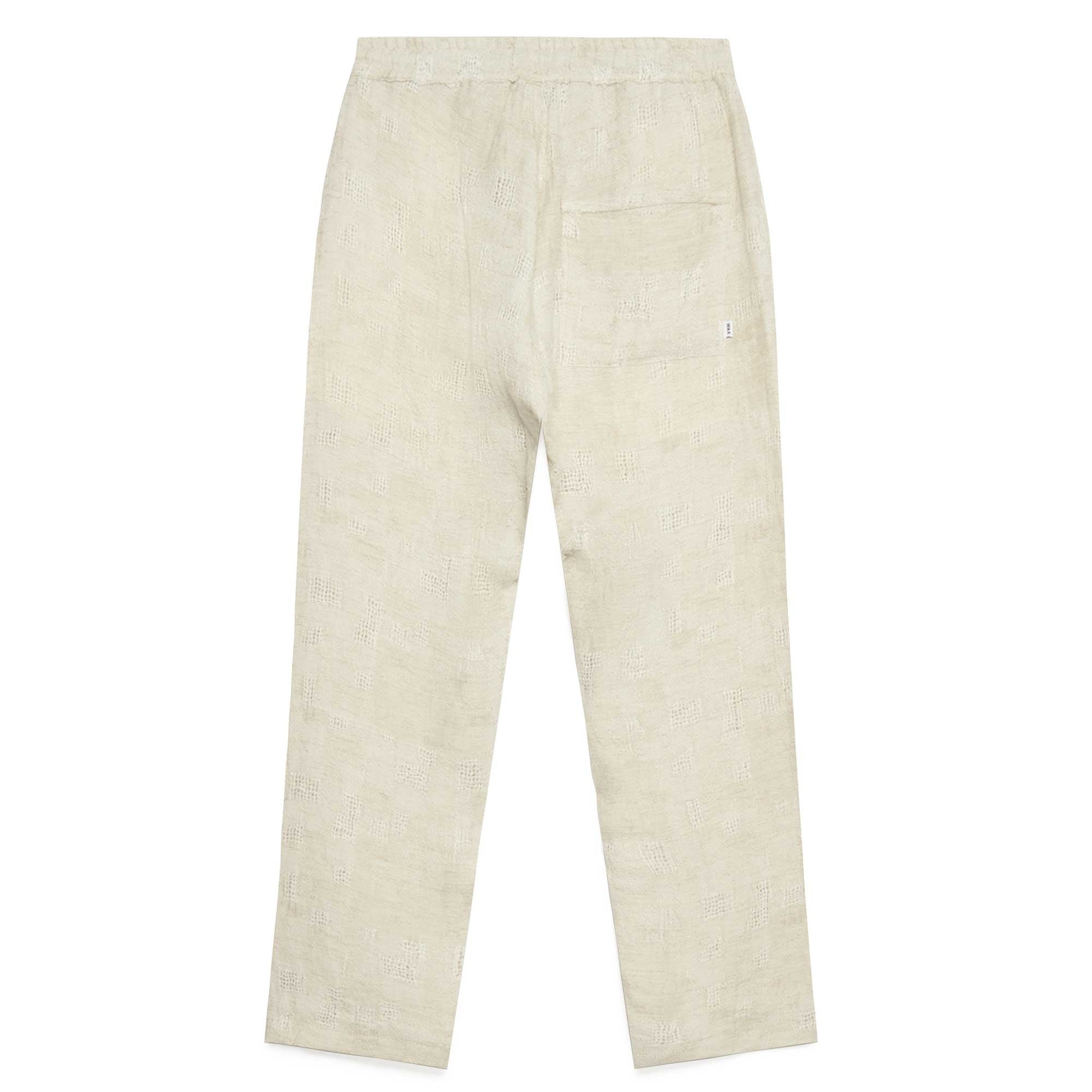 Wax London Kurt Trousers Patchwork - White