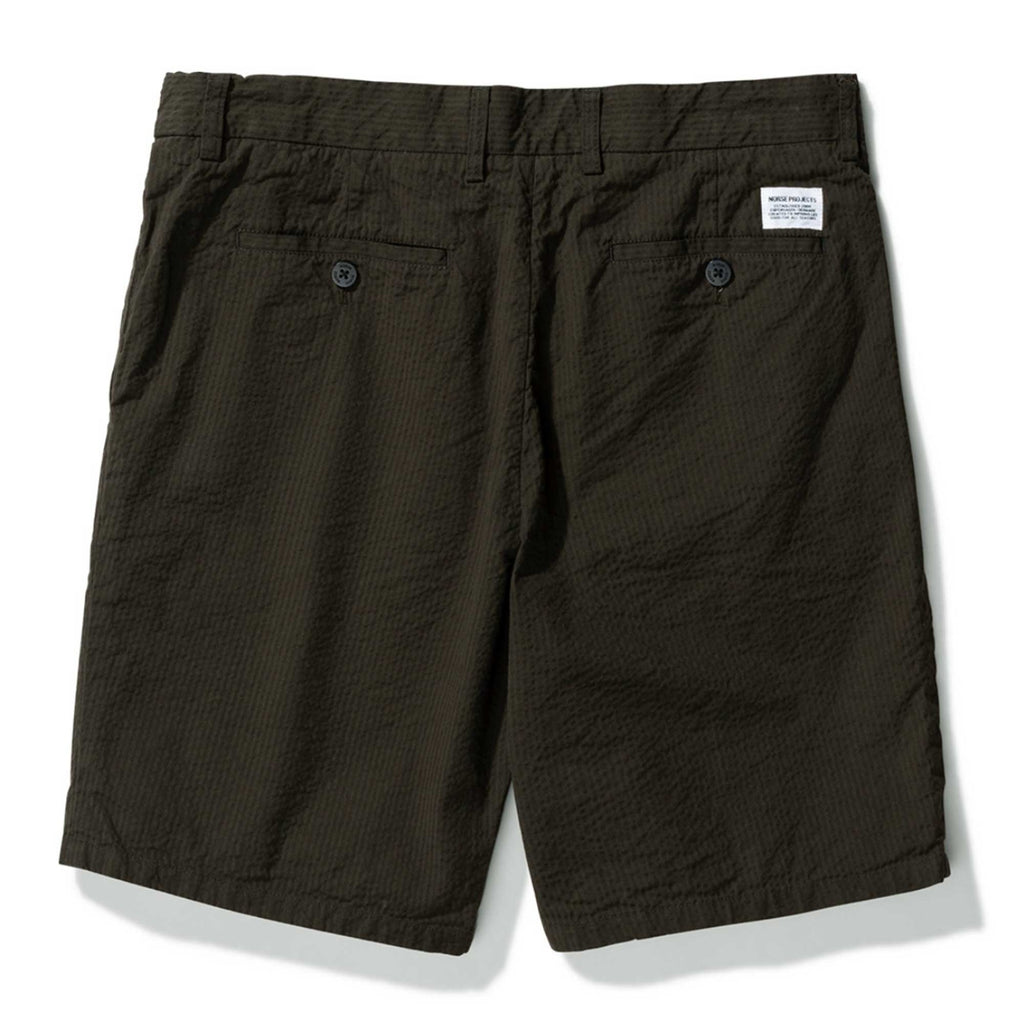 Norse Projects Aros Seersucker Shorts - Beech