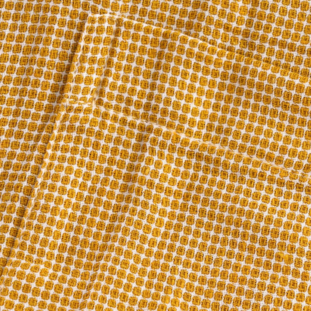 Oliver Spencer Hawaiian Short Sleeve Shirt Pavillion - Yellow