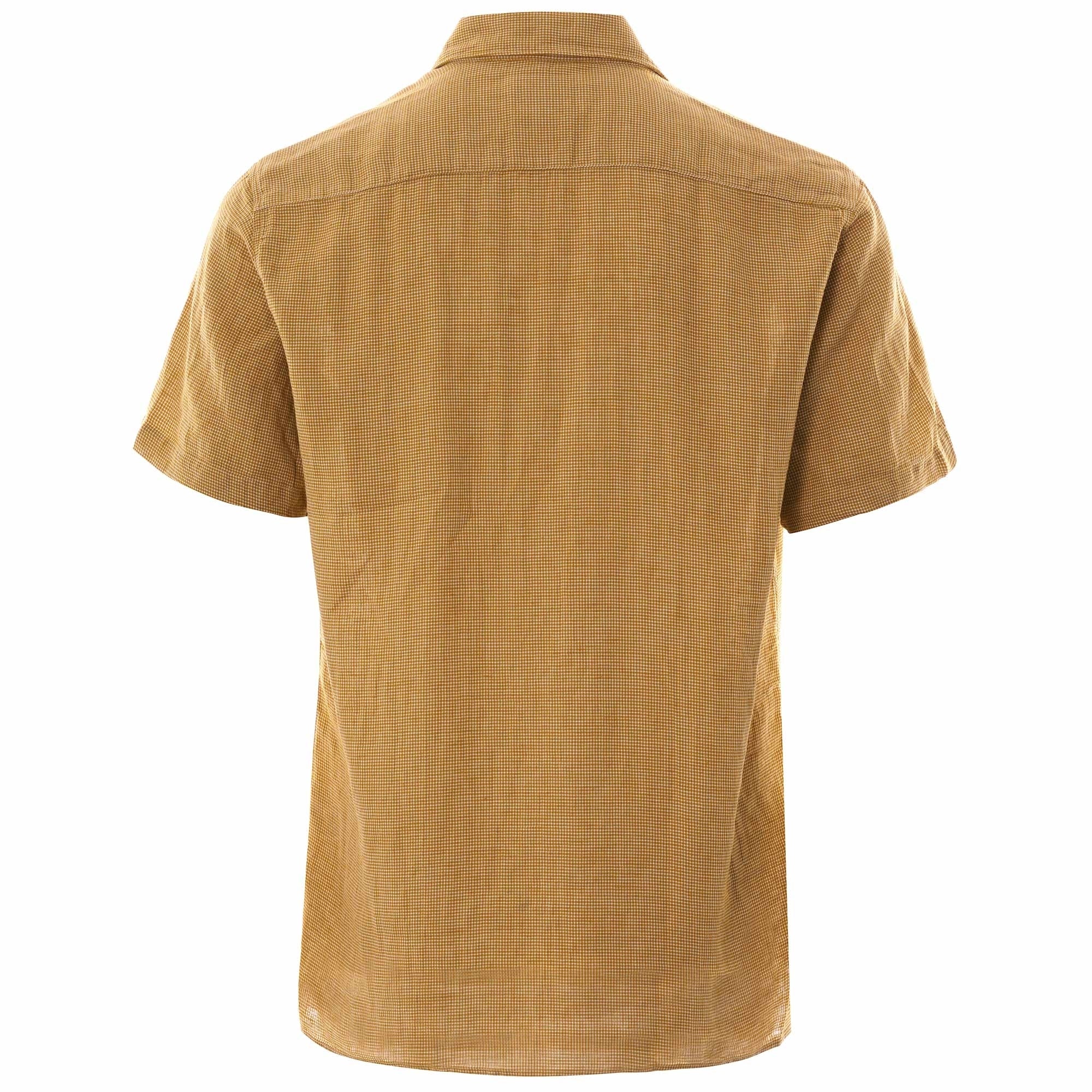 Oliver Spencer Hawaiian Short Sleeve Shirt Pavillion - Yellow