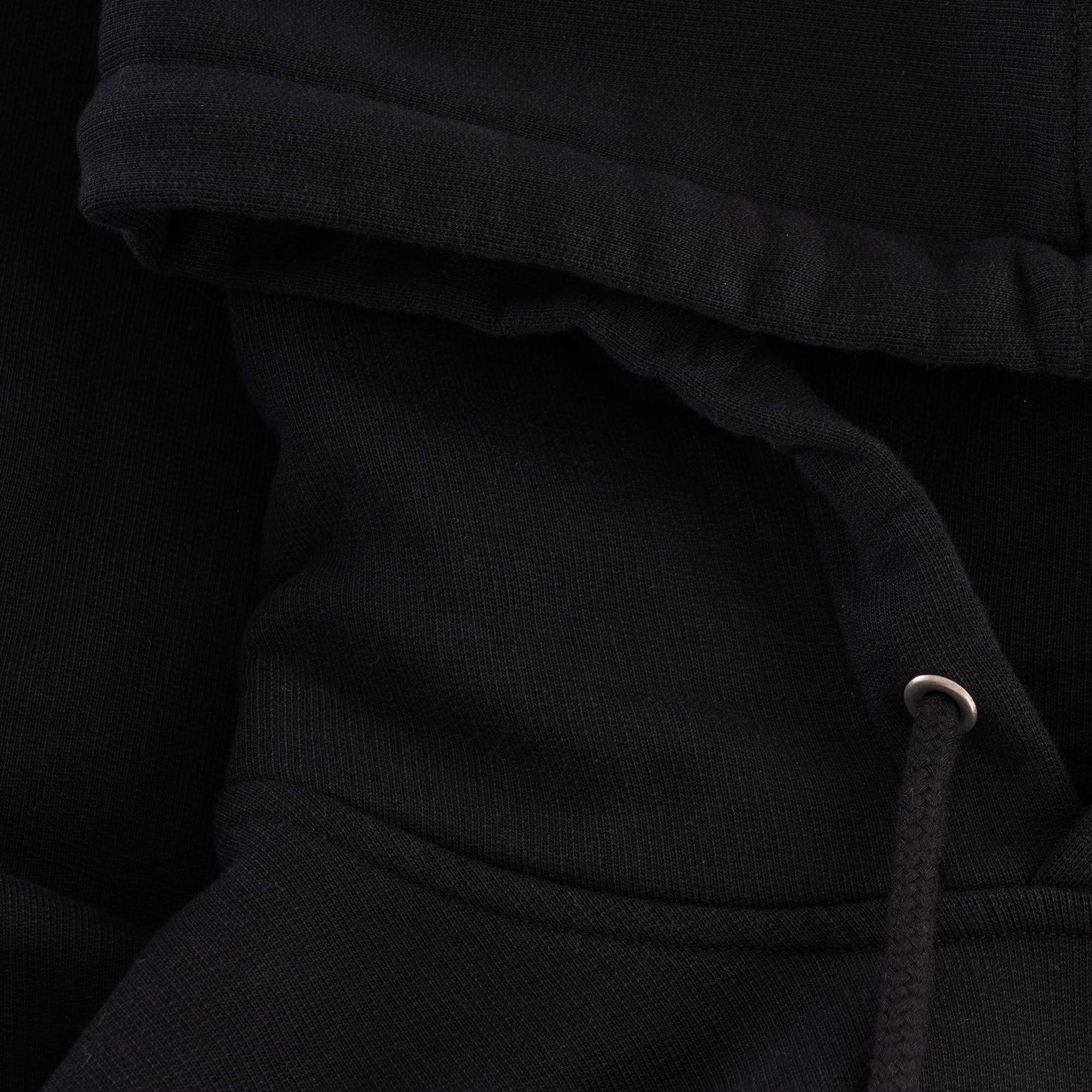 AMI Embroidery Hoodie - Black