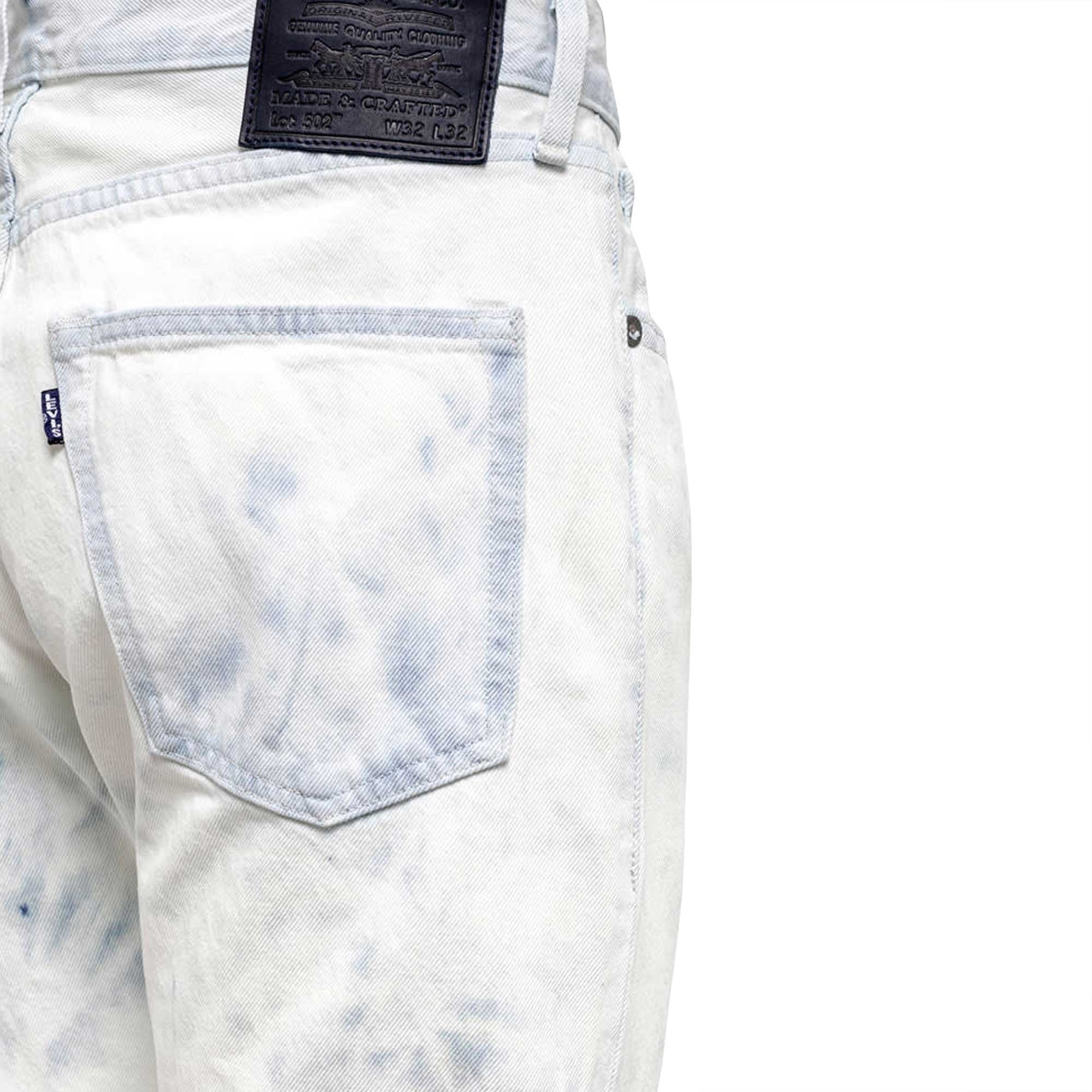 Levis® Made and Crafted® 502 Hippie Denim Jeans - White Denim