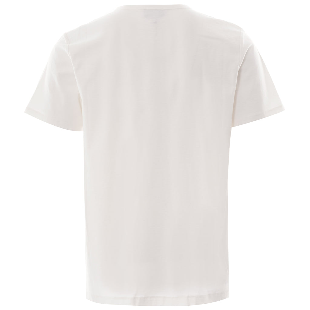 A.P.C. Logo Striped T-shirt - Blanc