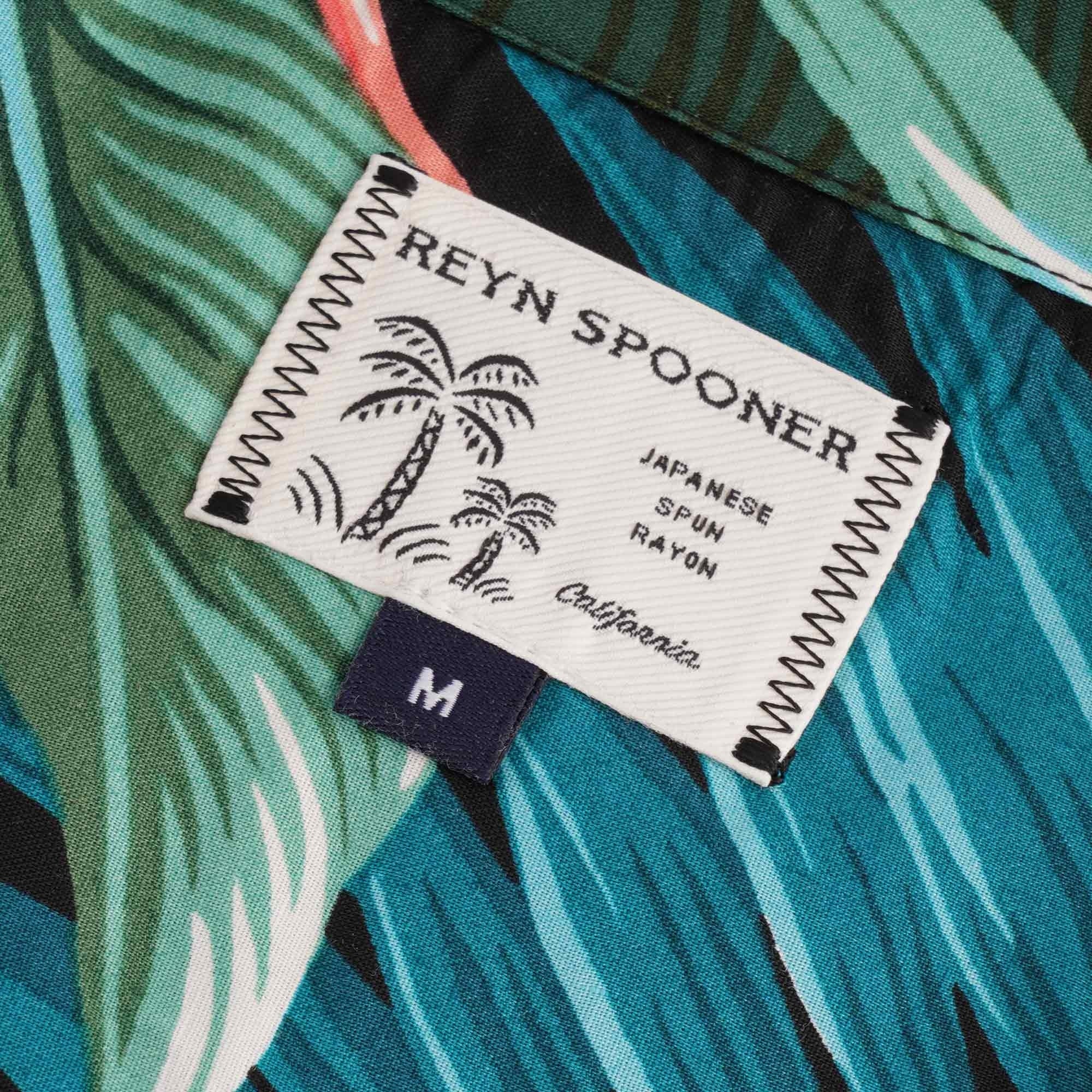 Reyn Spooner Royal Tahiti Rayon Camp Shirt - Black