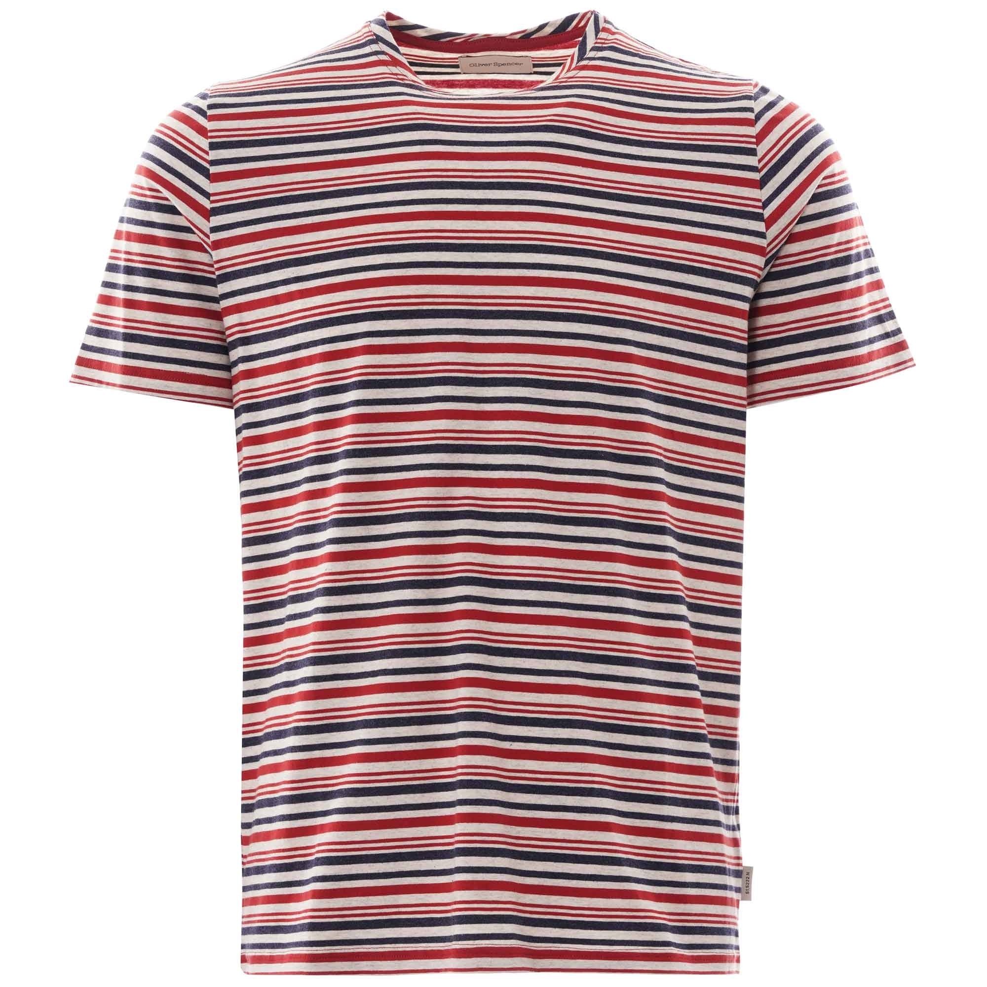 Oliver Spencer Conduit T-Shirt Farrell - Red