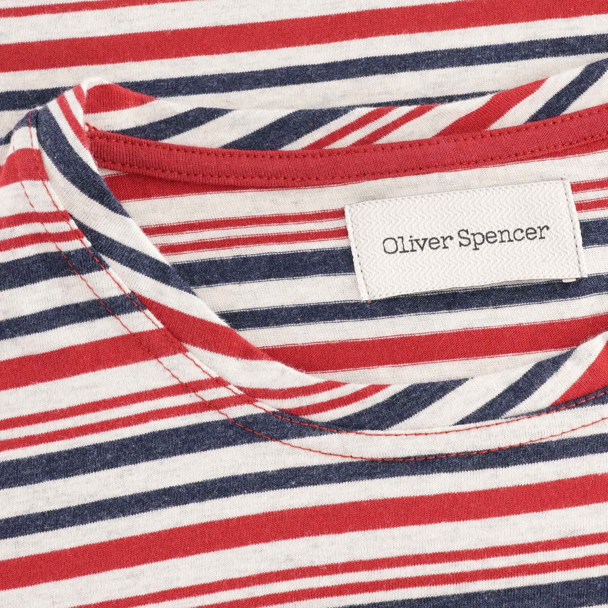 Oliver Spencer Conduit T-Shirt Farrell - Red