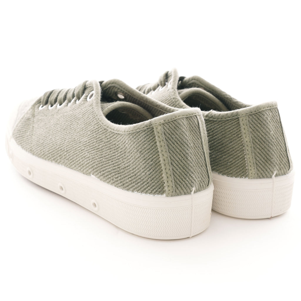 Spring Court Womens G2 Washed Out Heavy Twill Shoes - Green