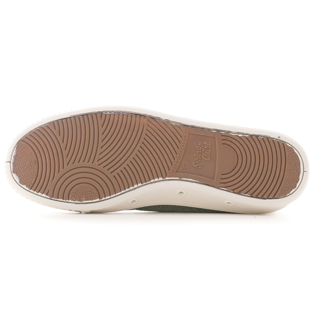Spring Court Womens G2 Washed Out Heavy Twill Shoes - Green