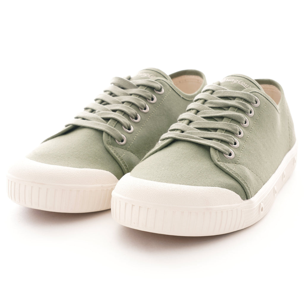 Spring Court Womens G2 Bio Canvas Cotton Shoes - Green Leaf