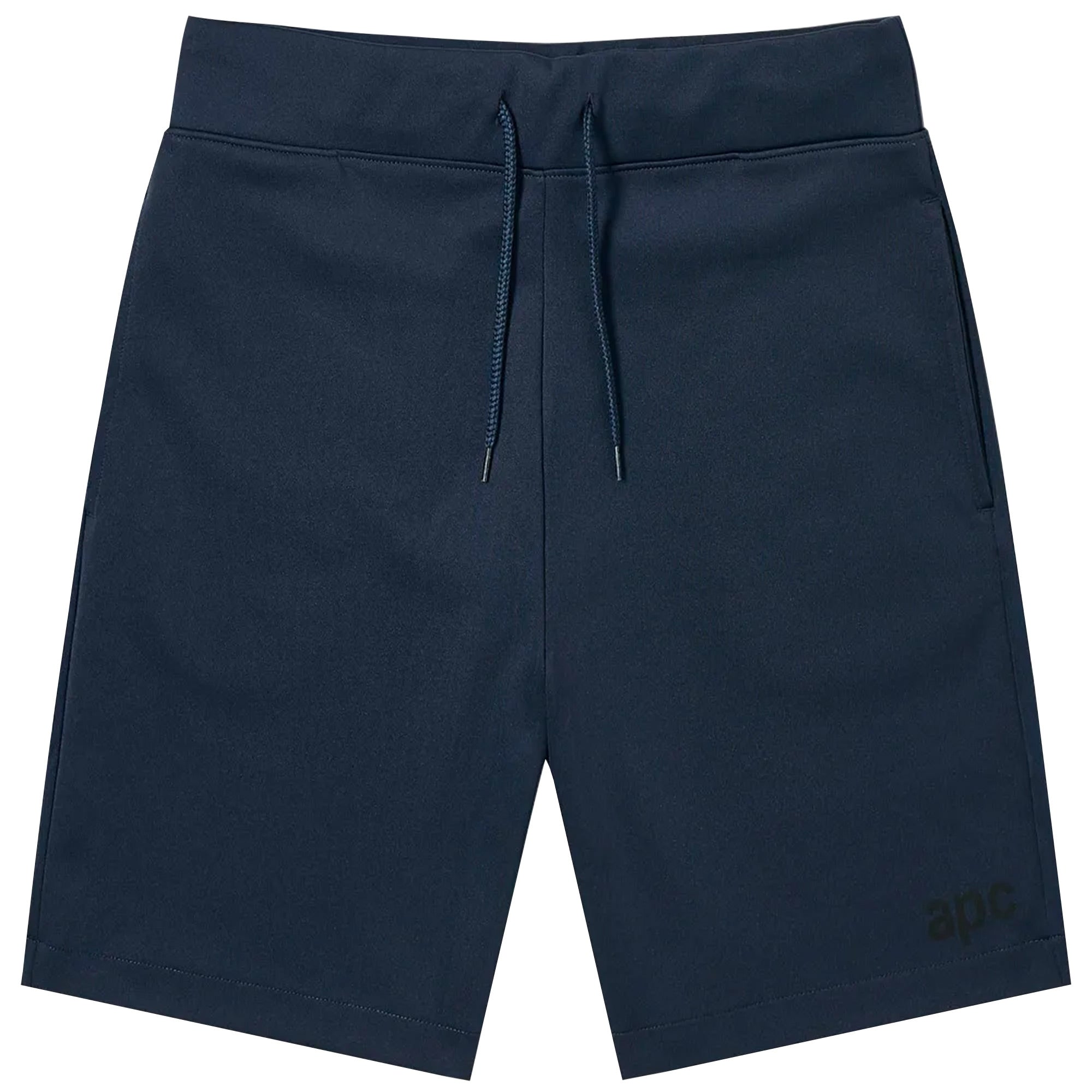 A.P.C. Elliot Logo Sweat Shorts - Dark Navy