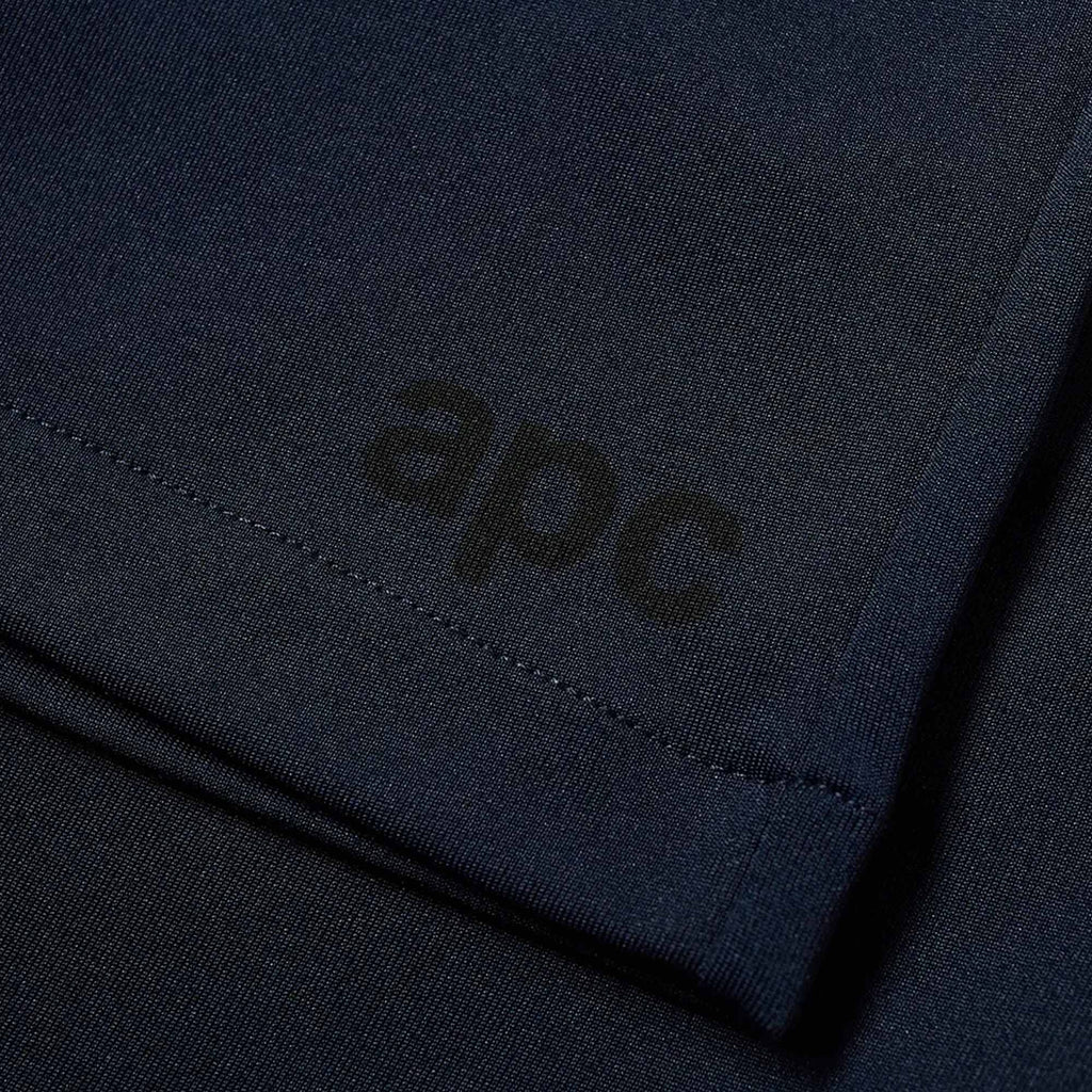 A.P.C. Elliot Logo Sweat Shorts - Dark Navy