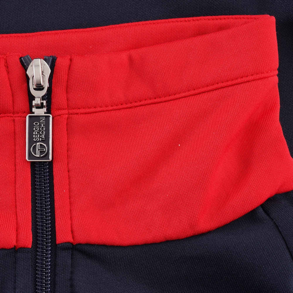 Sergio Tacchini Dallas Track Top - Navy & White