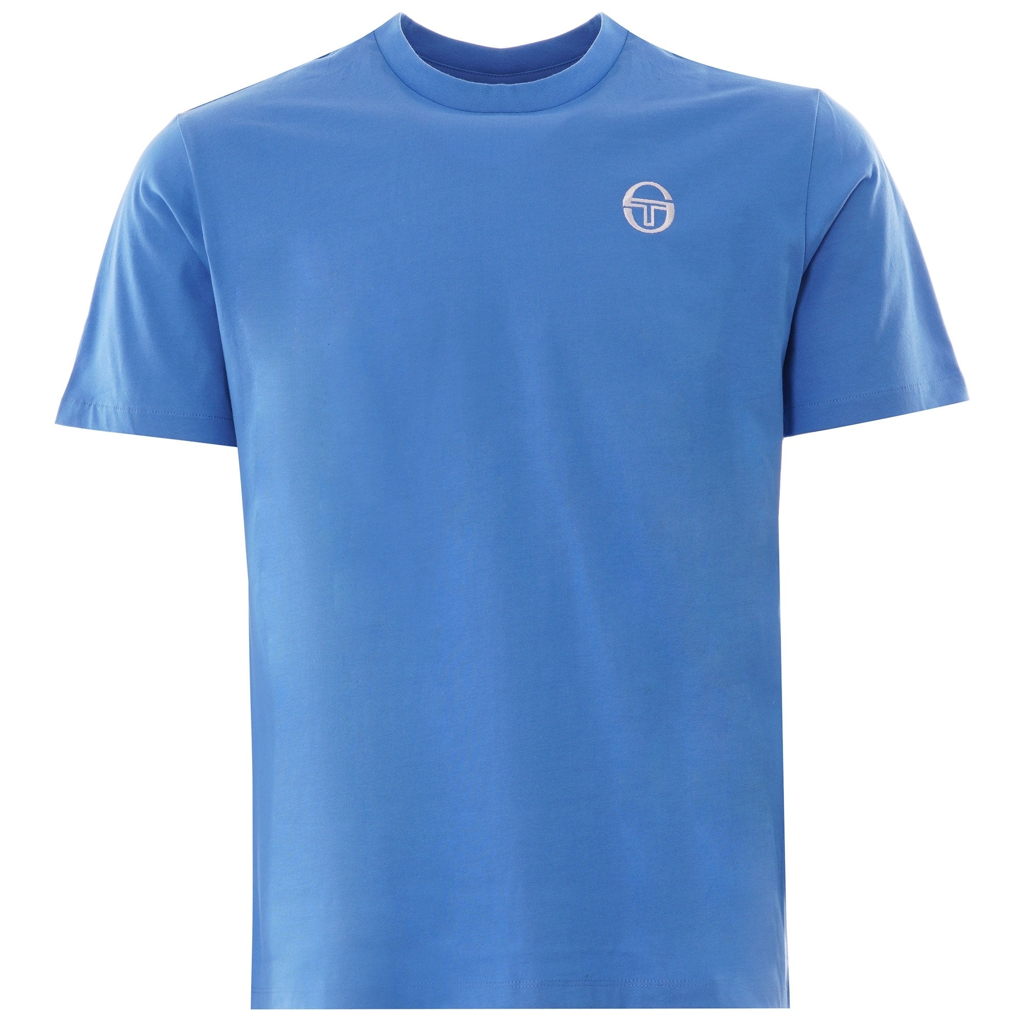 Sergio Tacchini New Young Line t-shirt in blue with white branding to the chest.
