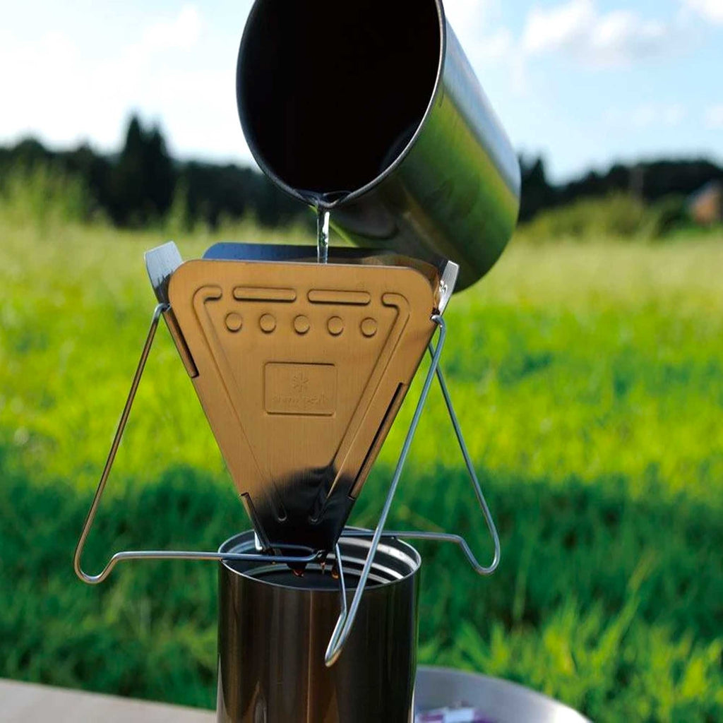 Snow Peak Collapsable Coffee Dripper - Silver