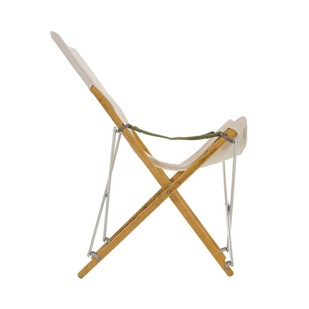 Snow Peak Take! Bamboo Chair Long - Cream