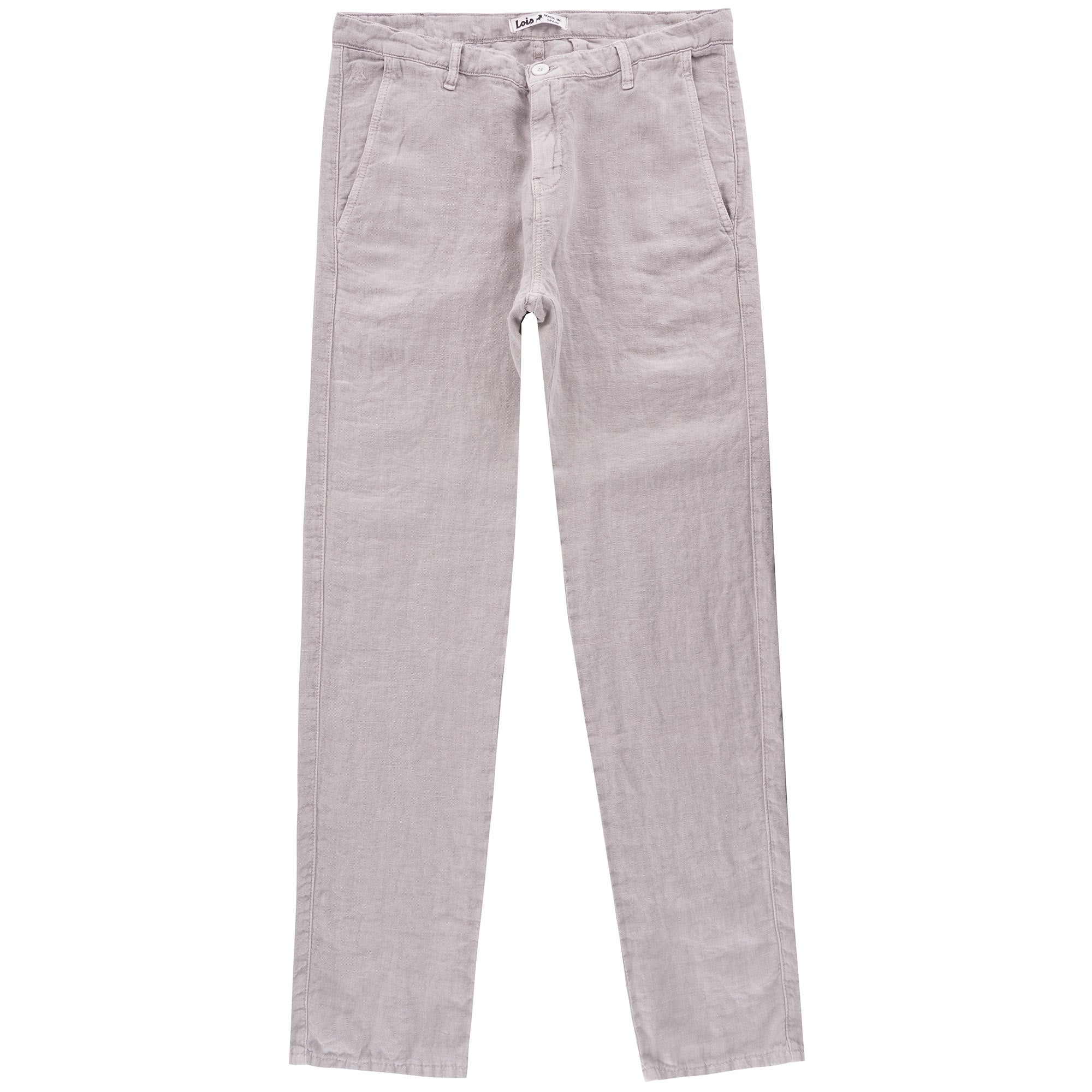Lois Jeans Joel Heavy Linen Pants - Gray