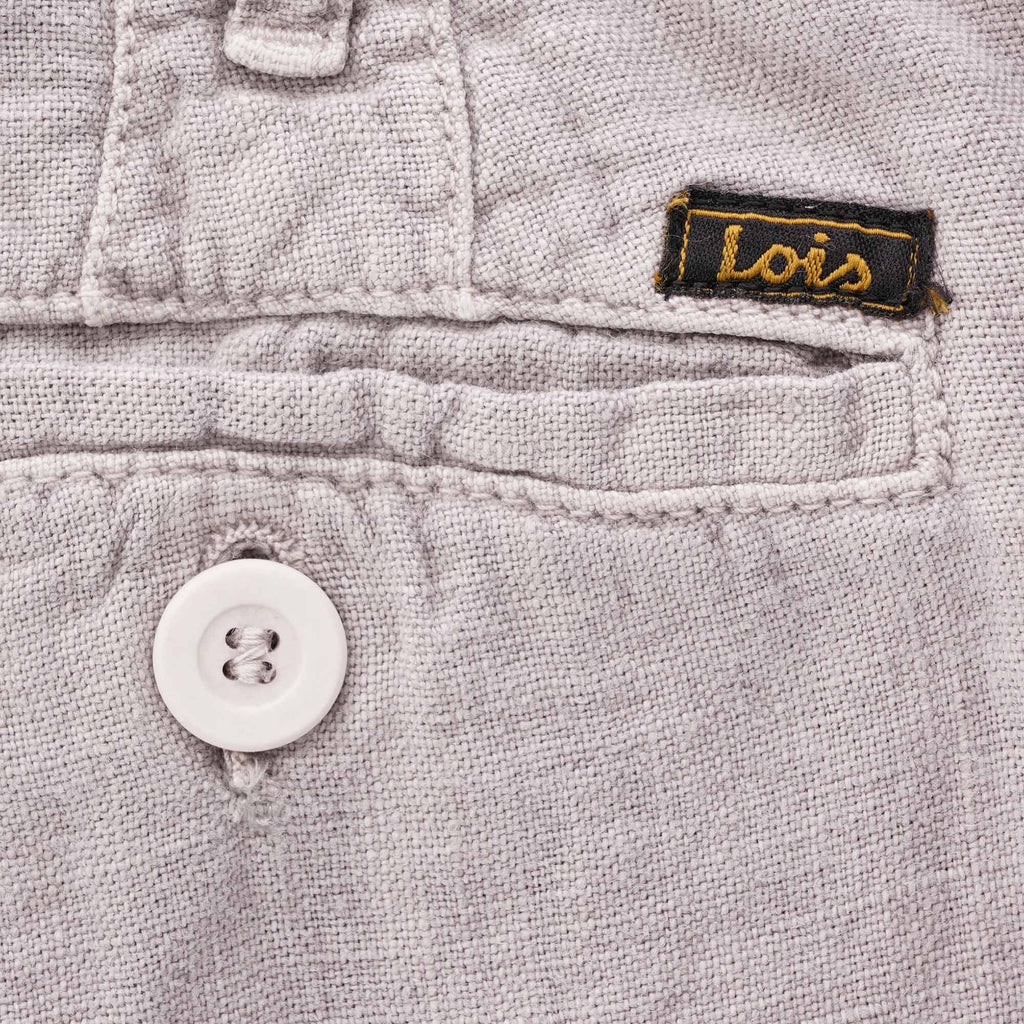 Lois Jeans Joel Heavy Linen Pants - Gray