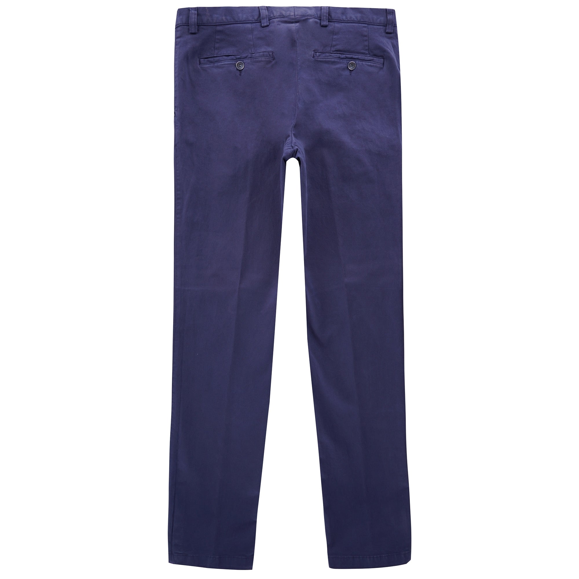 None Of The Above Slim Tapered Chino Trousers - Blue