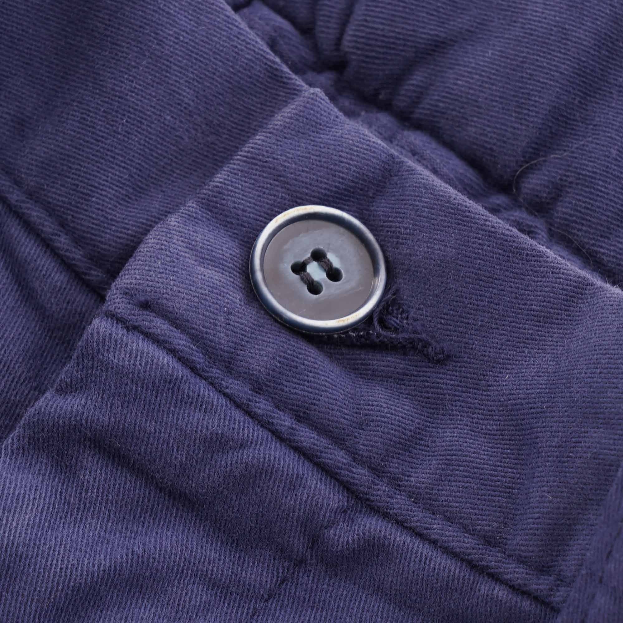 None Of The Above Slim Tapered Chino Trousers - Blue