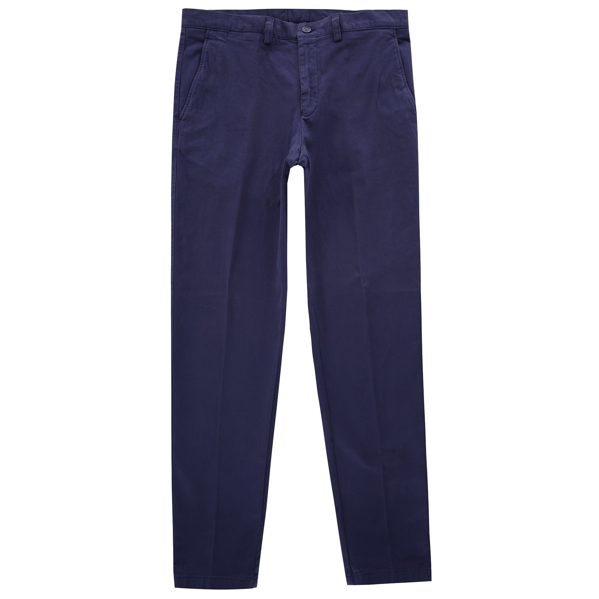 None Of The Above Brush Slim tapered Chinos - Dark Navy