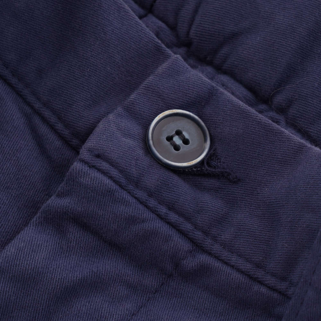 None Of The Above Brush Slim tapered Chinos - Dark Navy