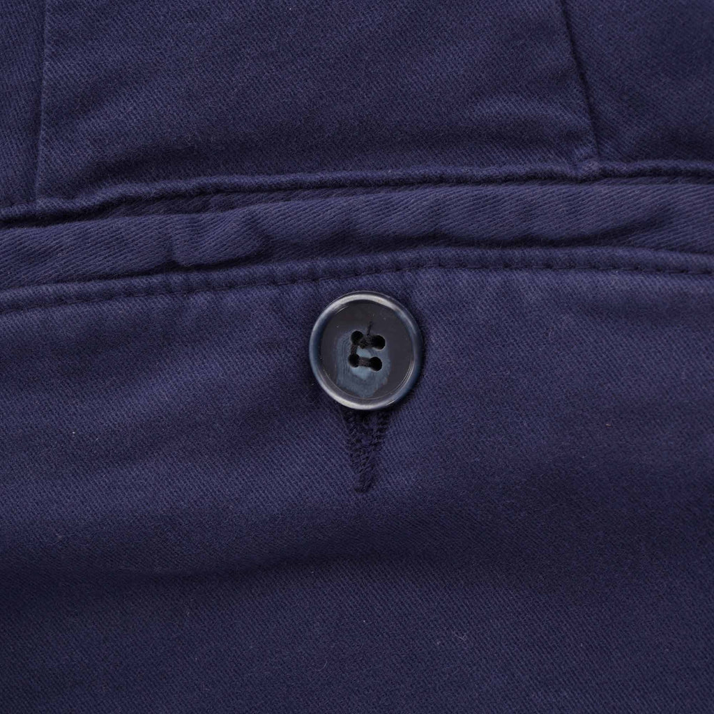 None Of The Above Brush Slim tapered Chinos - Dark Navy