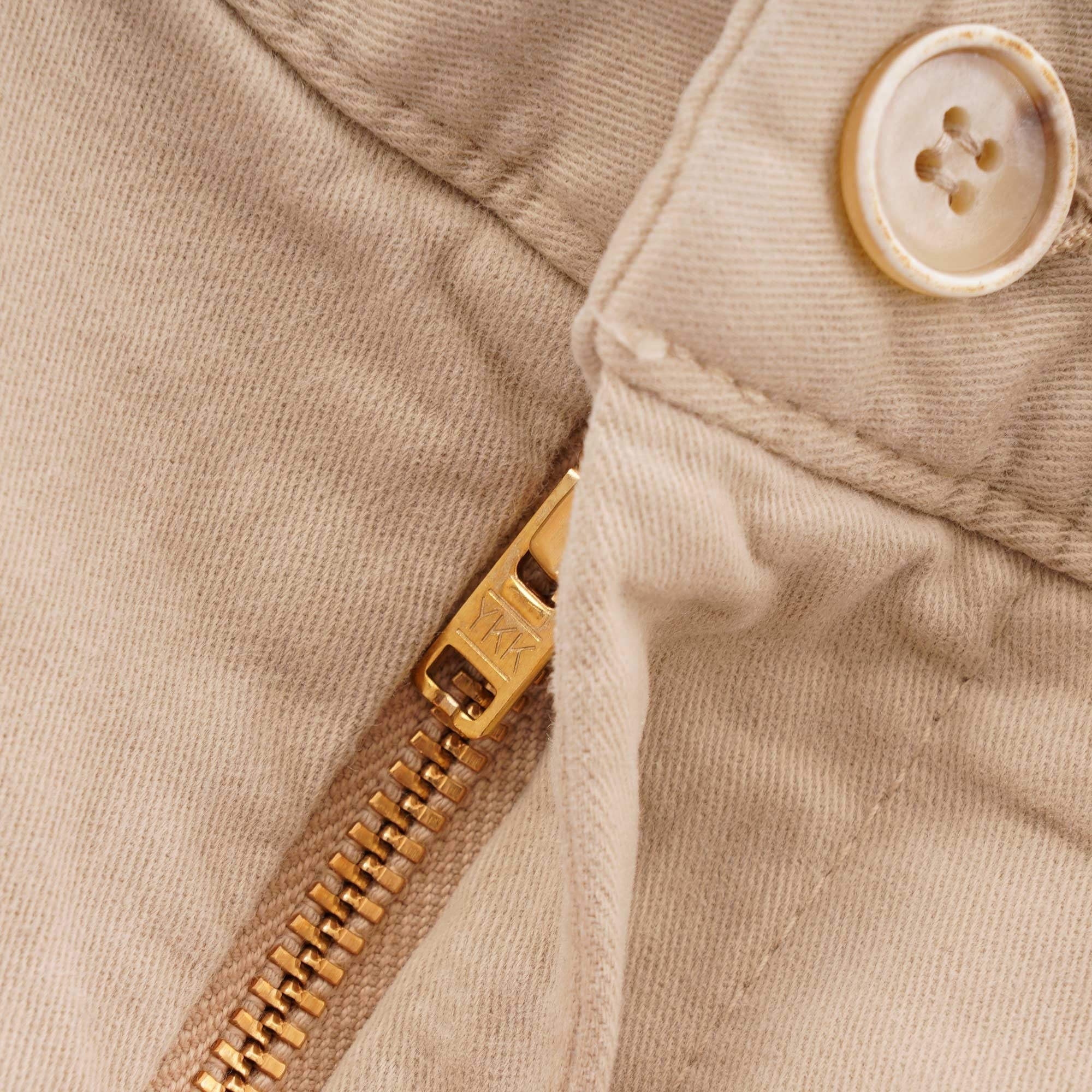 None Of The Above Slim Tapered Chino Trousers - Ecru