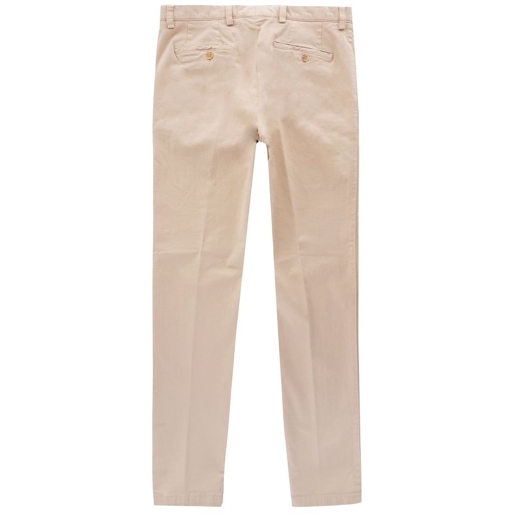 None Of The Above Slim Tapered Chino Trousers - Ecru