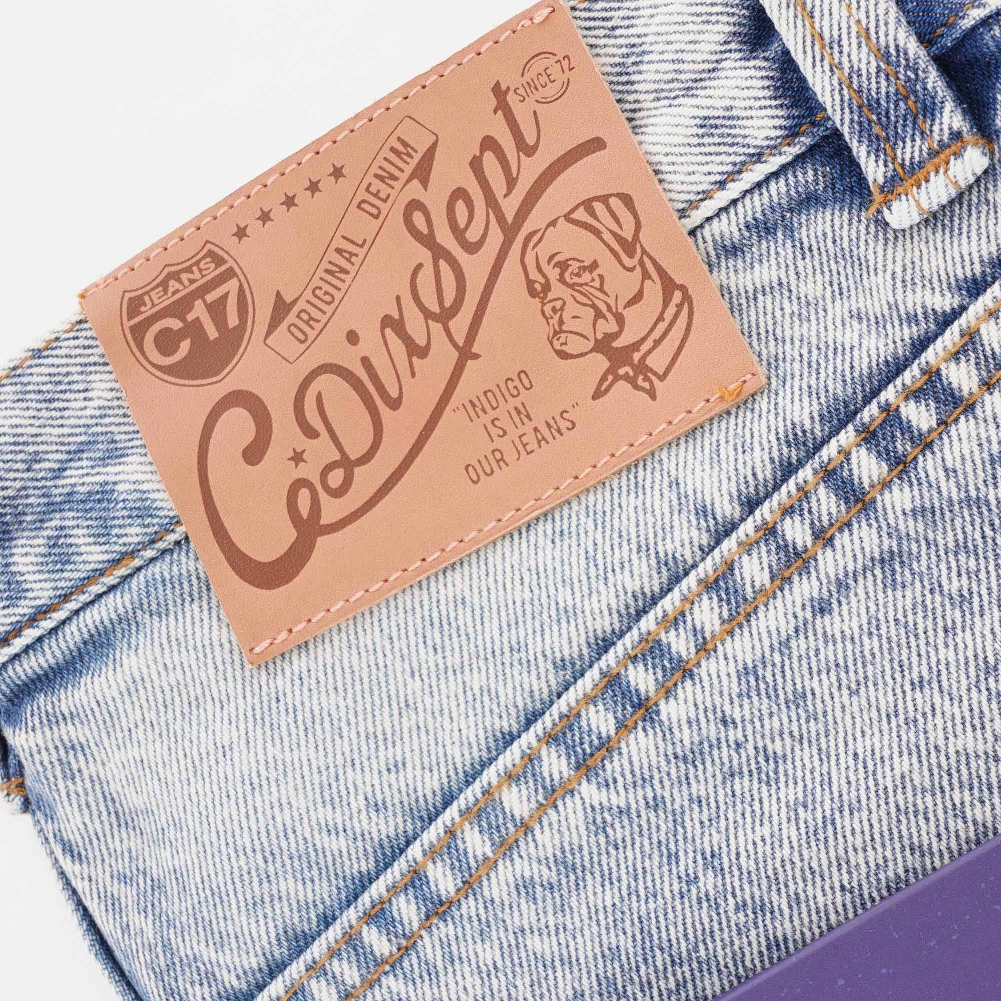 C17 Jeans Cone Mills Denim Loose Archive Fit - Retro 80s Marble Wash
