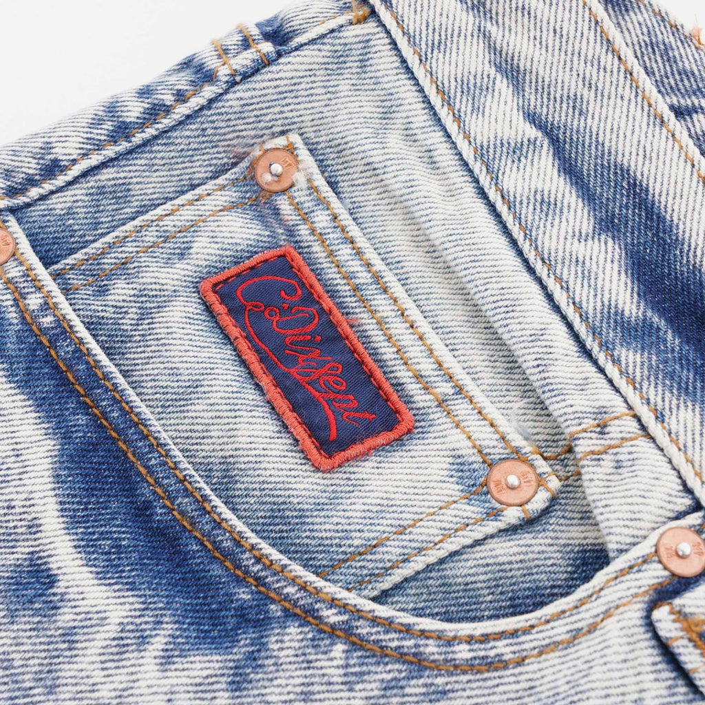 C17 Jeans Cone Mills Denim Loose Archive Fit - Retro 80s Marble Wash
