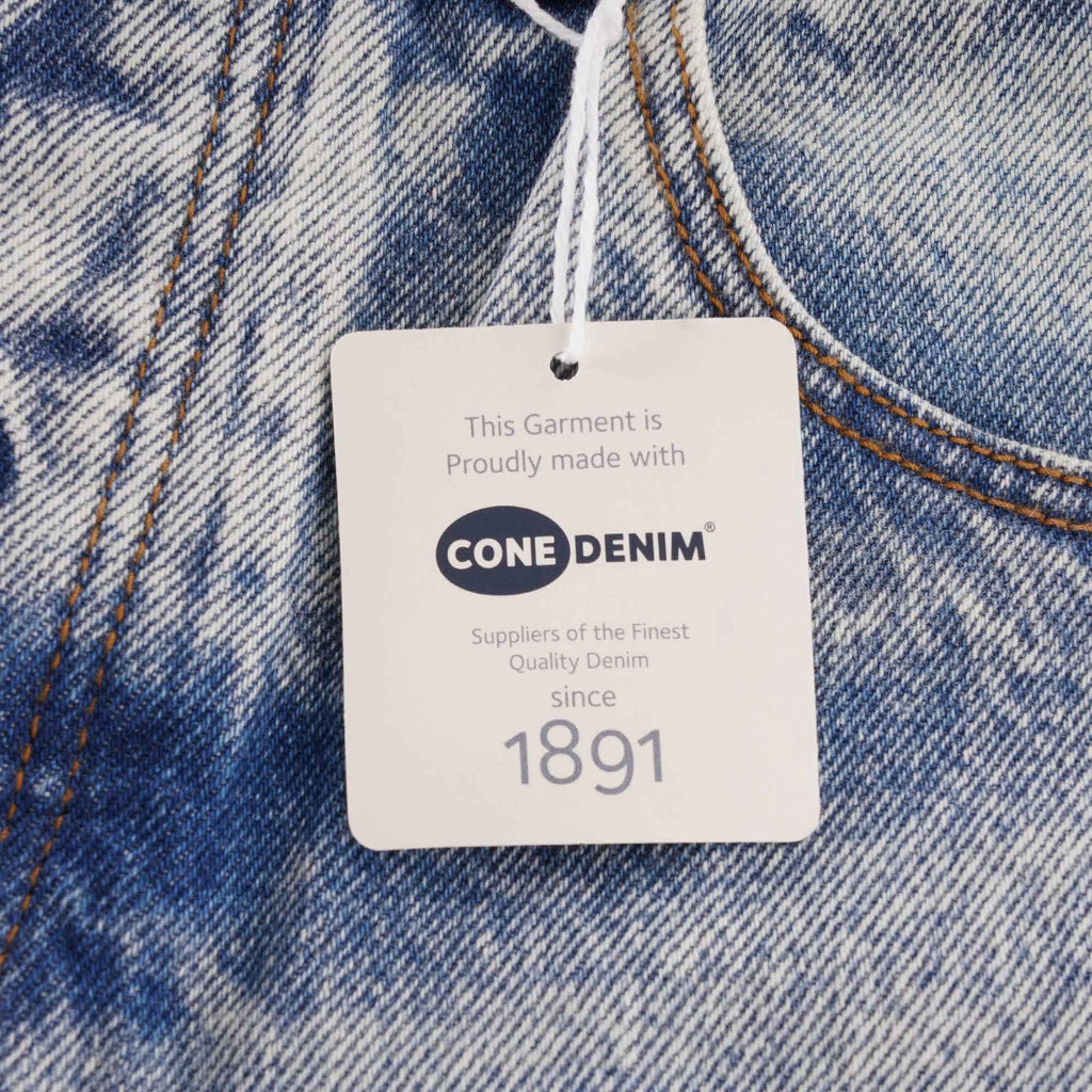 C17 Jeans Cone Mills Denim Loose Archive Fit - Retro 80s Marble Wash