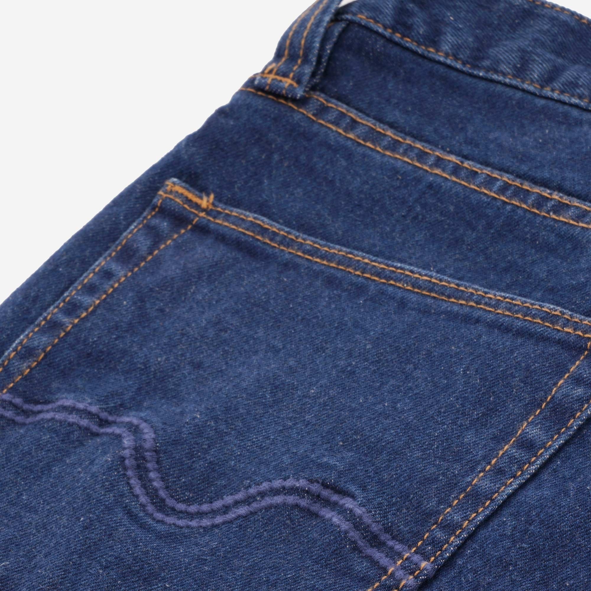 C17 Jeans Cone Mills Denim Regular Tapered Comfort Fit - 1 Year Rinsed Indigo Wash