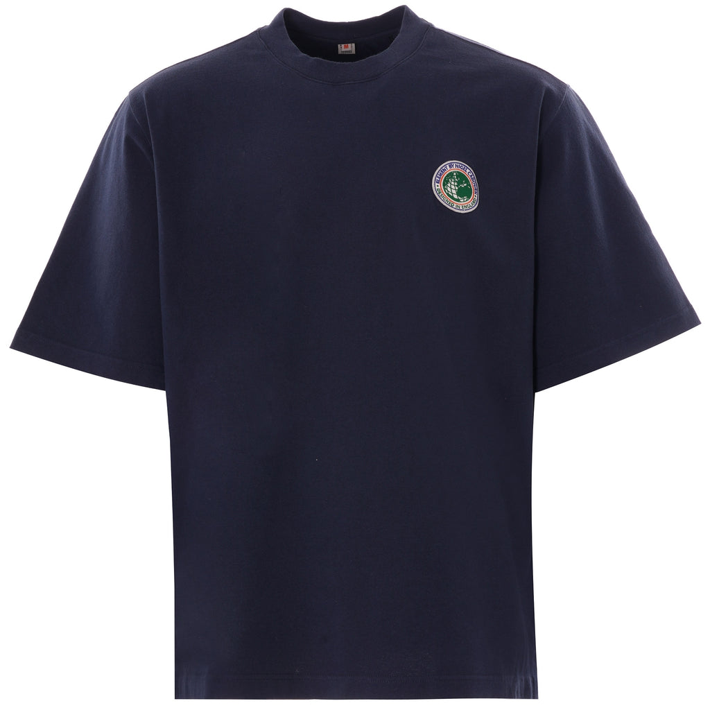 Nigel Cabourn Washed Big Sports Tee - Indigo