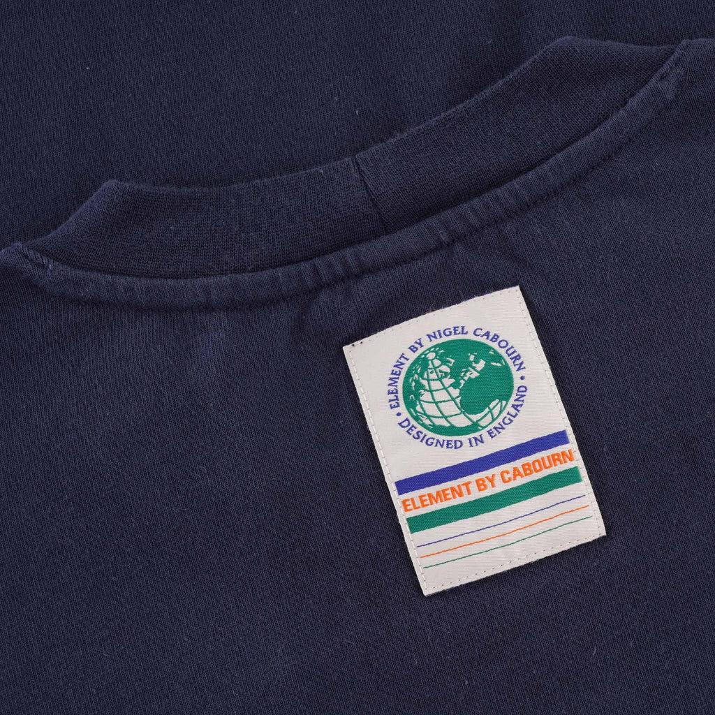 Nigel Cabourn Washed Big Sports Tee - Indigo