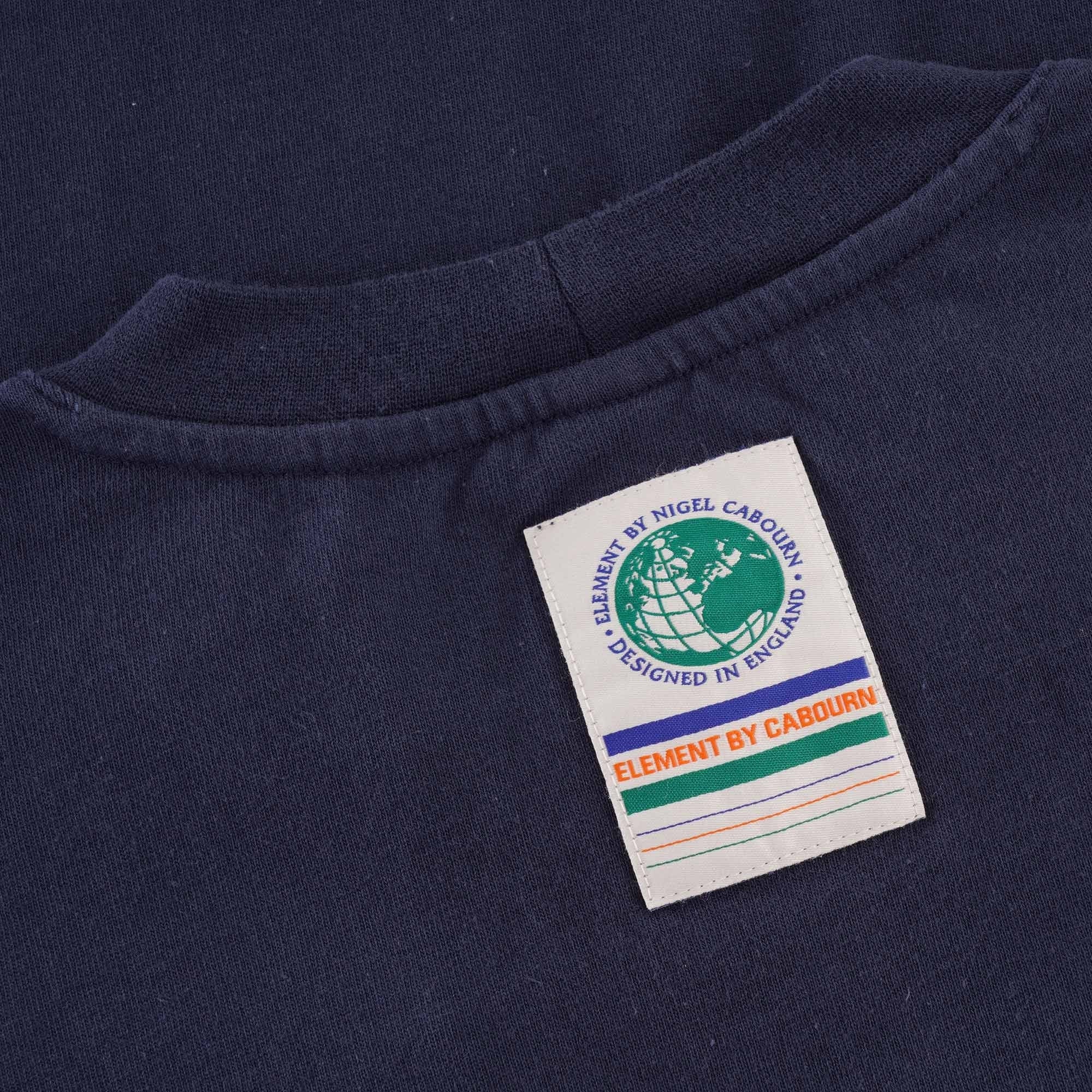 Nigel Cabourn Washed Big Sports Tee - Indigo