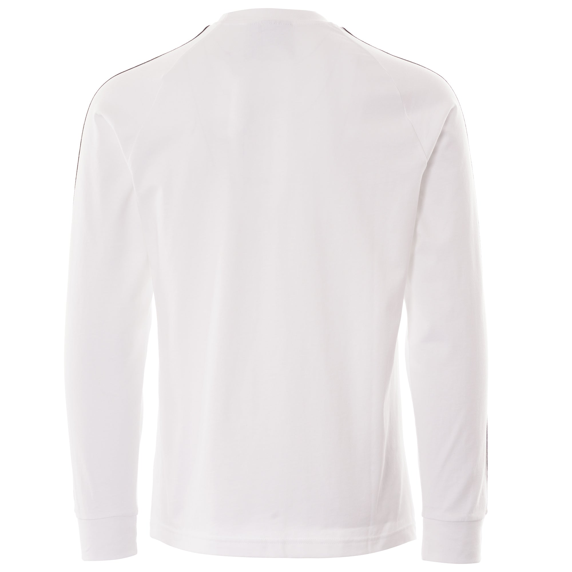 Adidas Originals 3 Stripes Long Sleeve Top - White